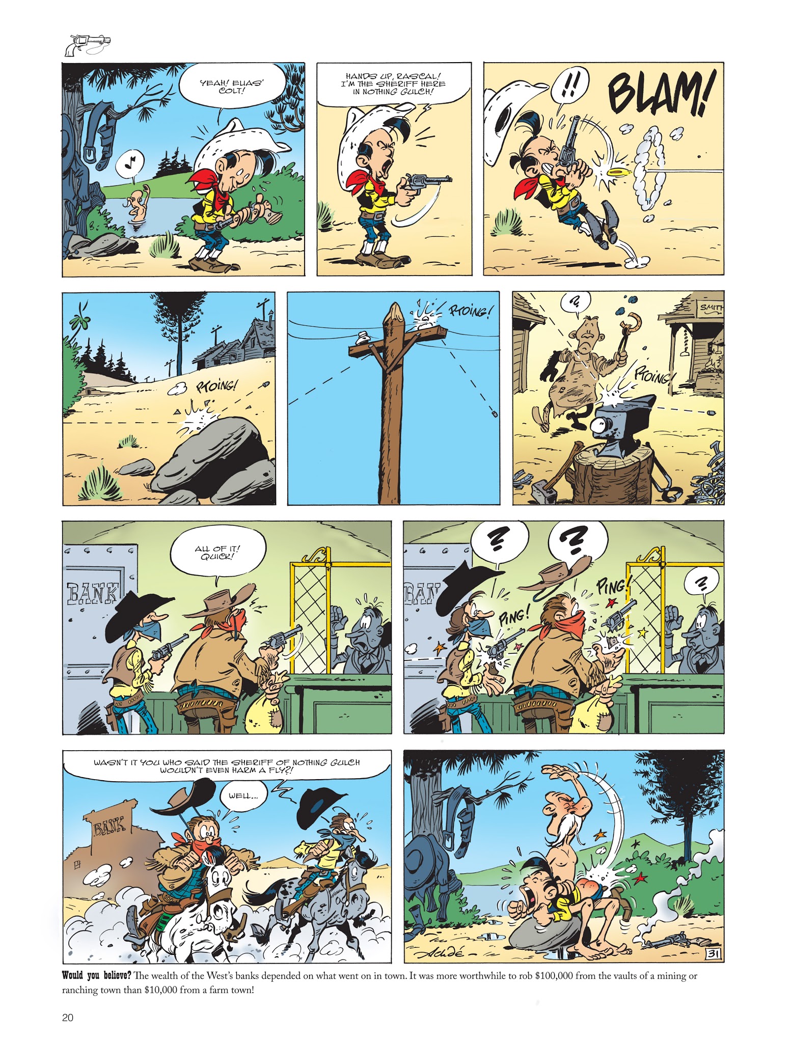 Read online The Adventures of Kid Lucky comic -  Issue #1 - 21