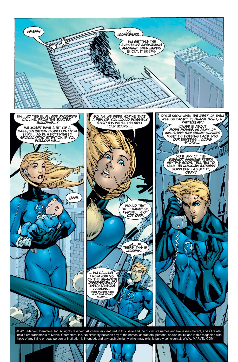 Read online Fantastic Four (1998) comic -  Issue #58 - 2