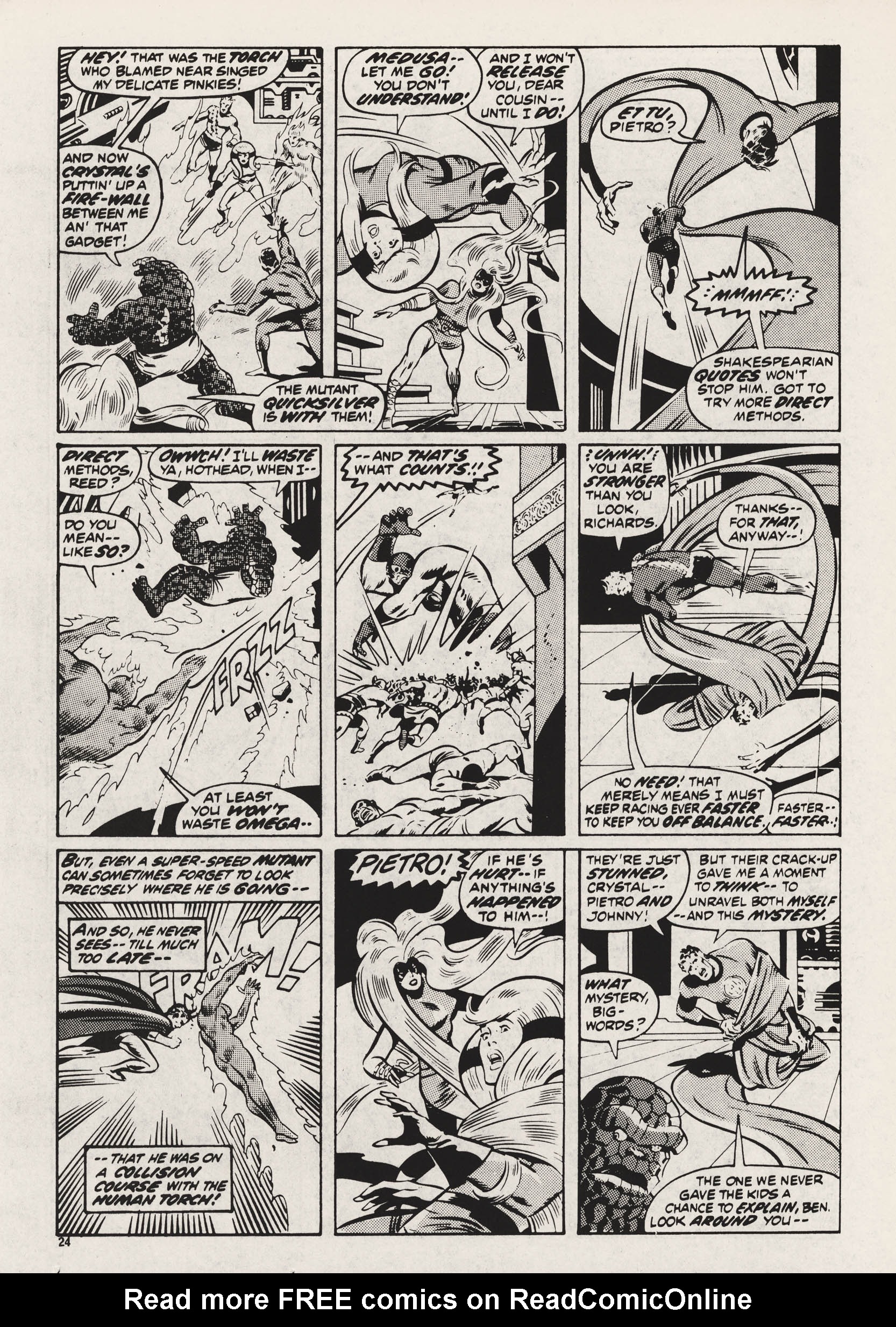Read online Super Spider-Man and Captain Britain comic -  Issue #243 - 24