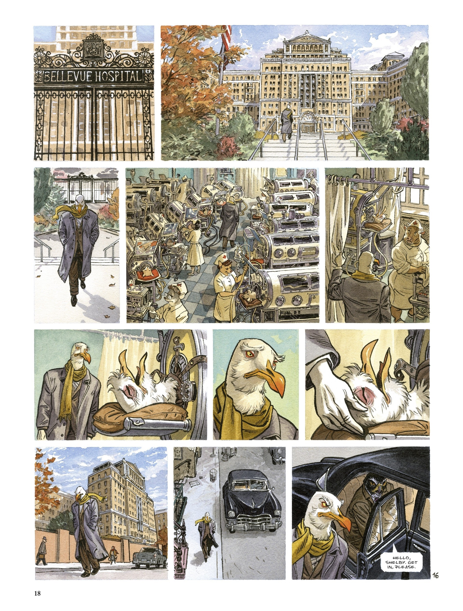 Read online Blacksad: They All Fall Down comic -  Issue #1 - 18
