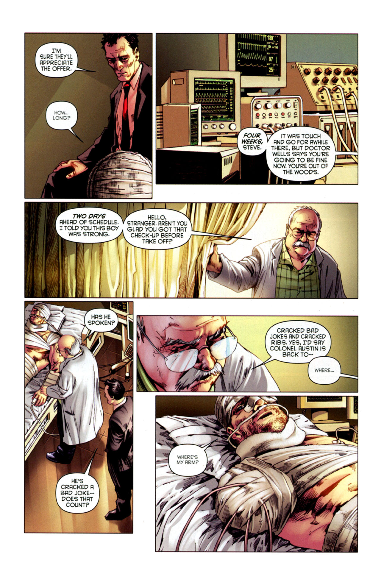 Read online Bionic Man comic -  Issue #3 - 4