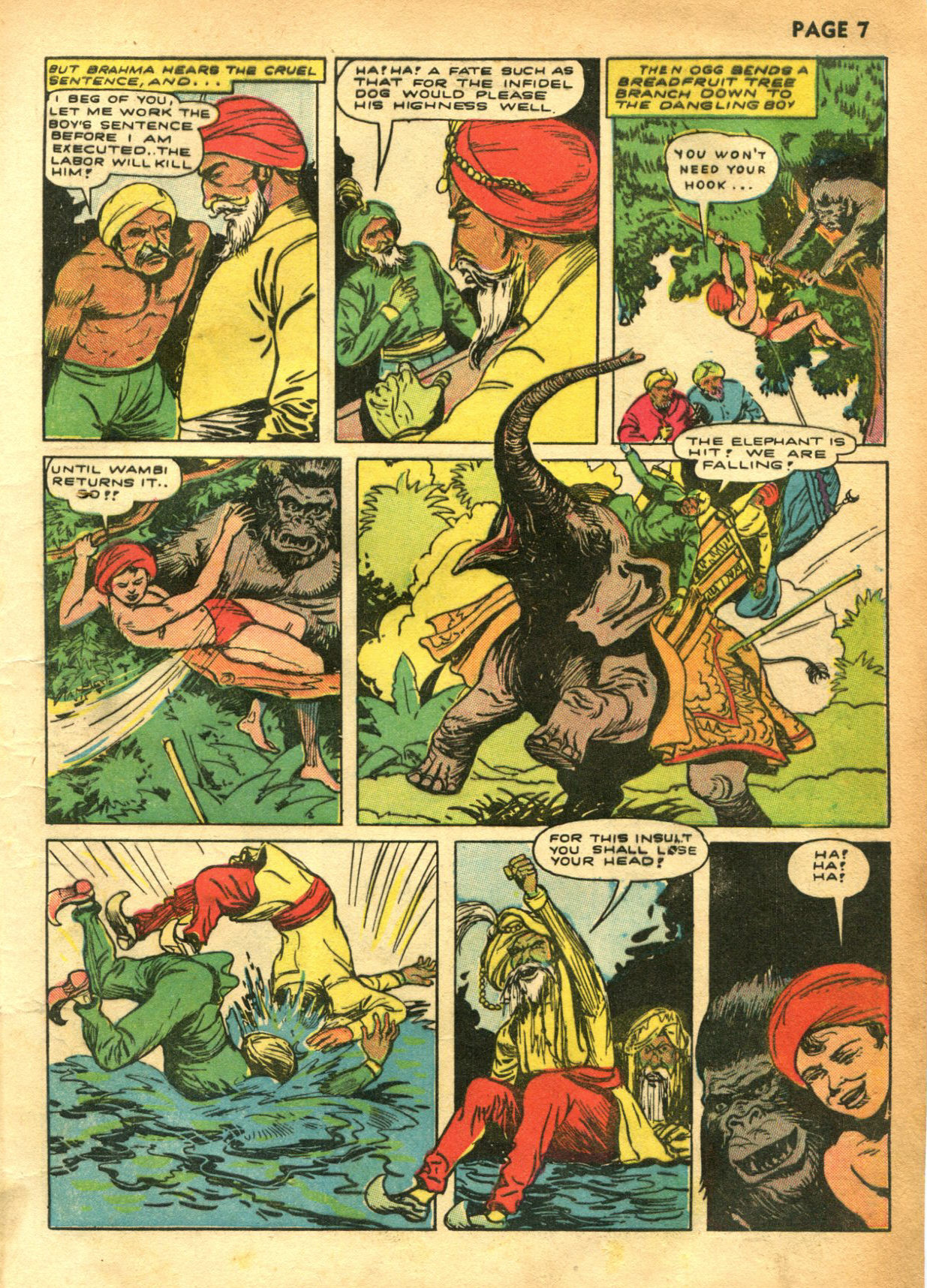 Read online Wambi Jungle Boy comic -  Issue #2 - 8