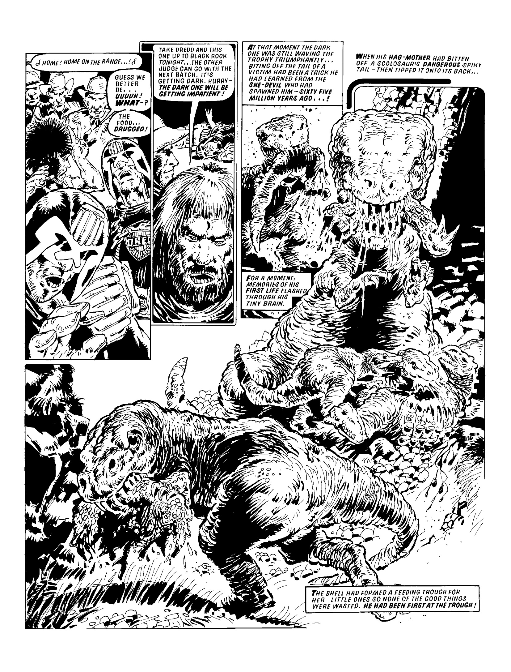Read online Judge Dredd: The Cursed Earth Uncensored comic -  Issue # TPB - 97