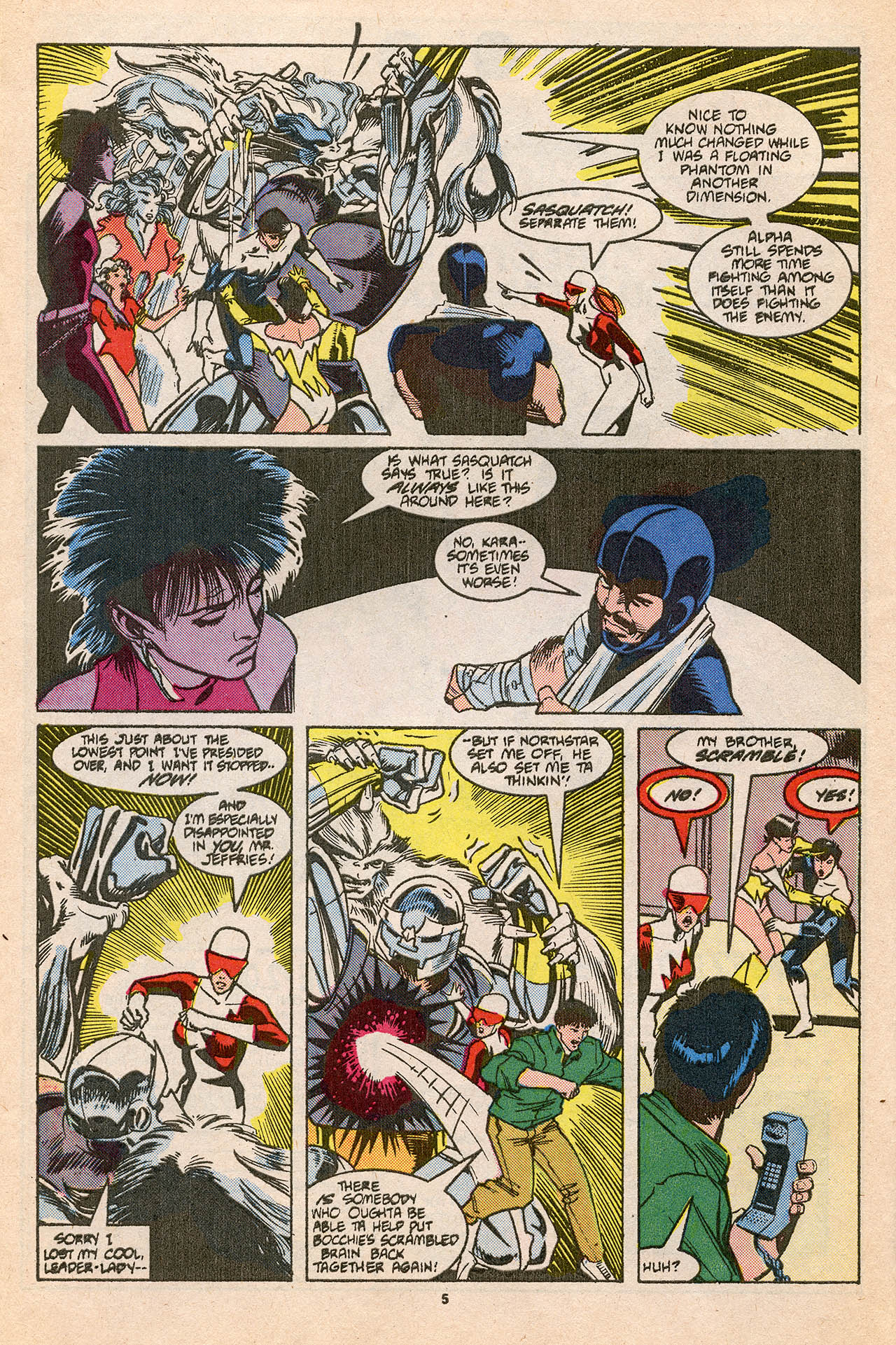 Read online Alpha Flight (1983) comic -  Issue #48 - 8