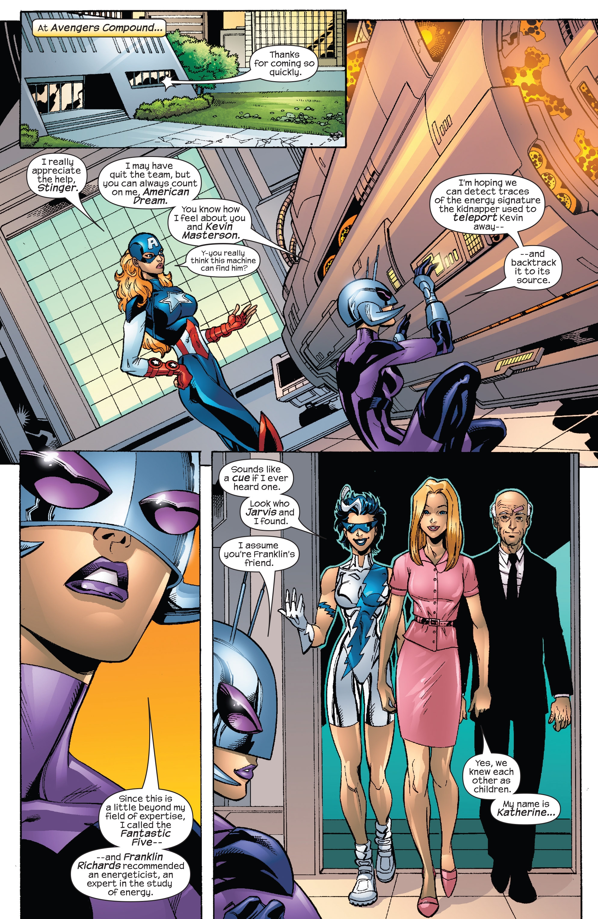 Read online Ms. Fantastic (Marvel)(MC2) - Avengers Next (2007) comic -  Issue #2 - 5