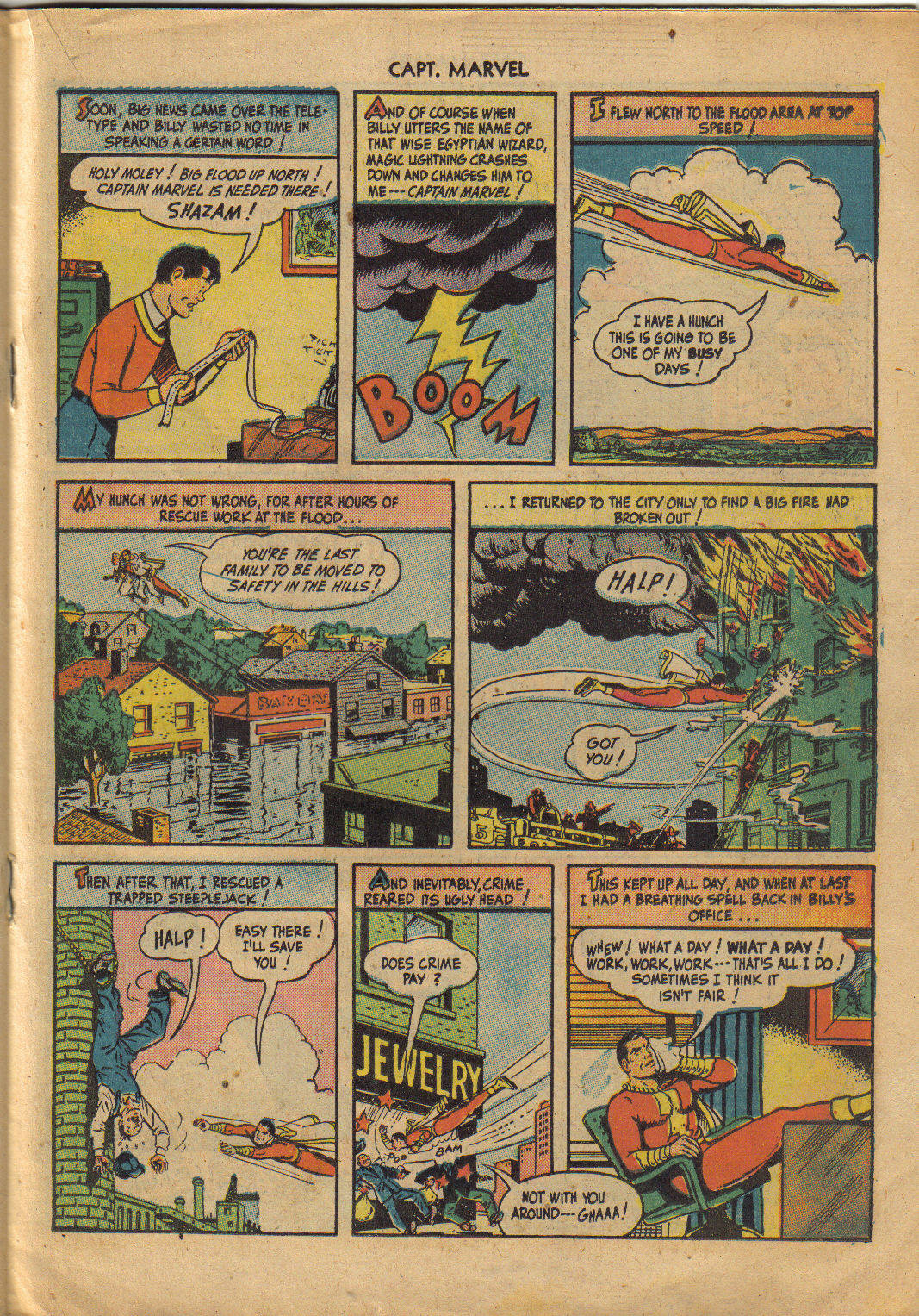 Read online Captain Marvel Adventures comic -  Issue #101 - 19