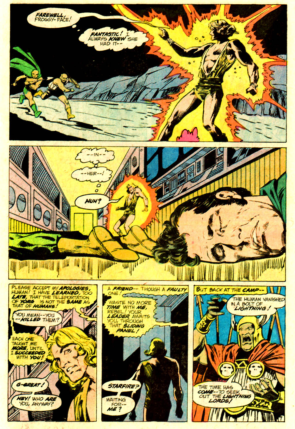 Read online Starfire (1976) comic -  Issue #7 - 8