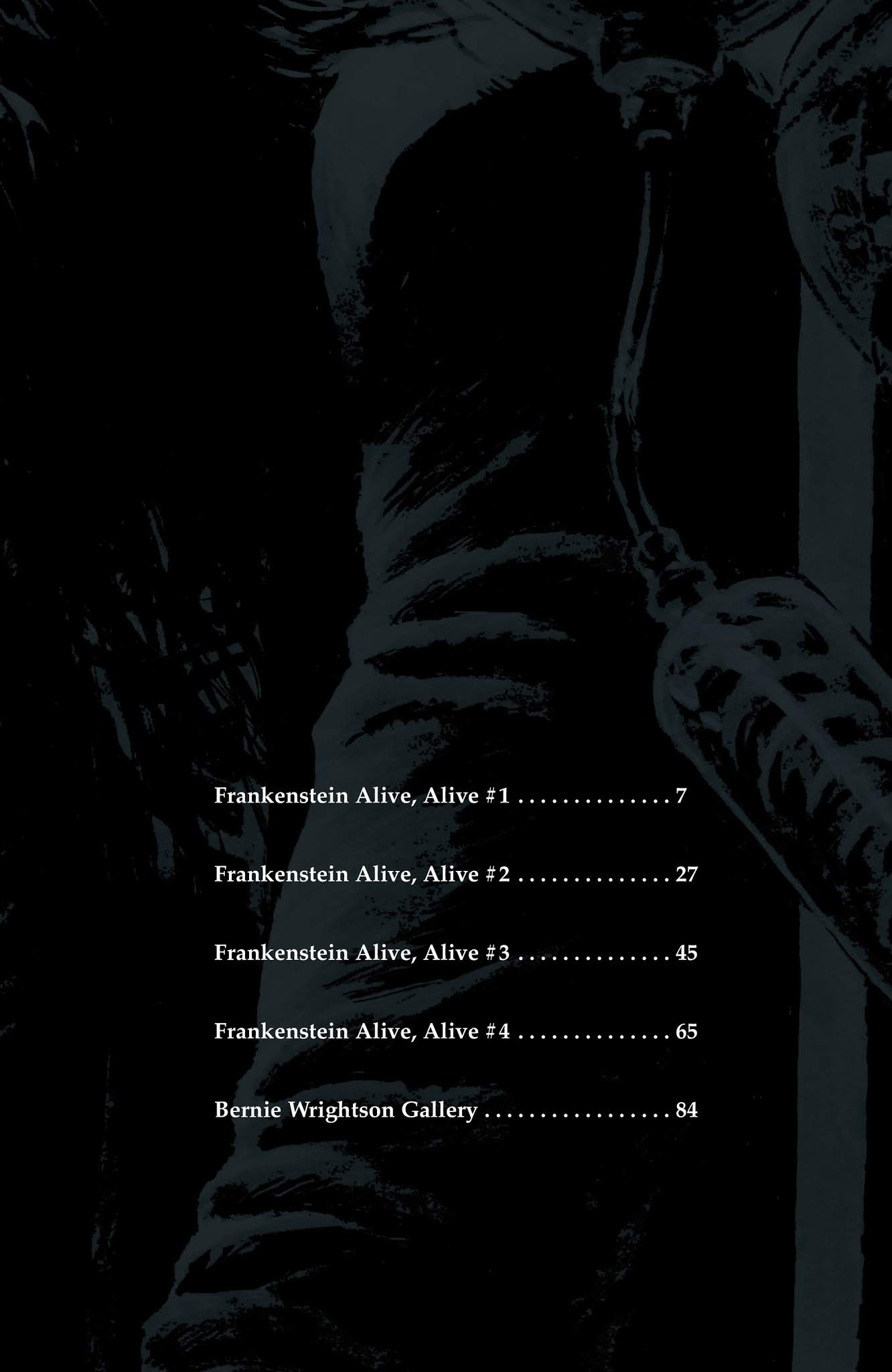 Read online Frankenstein Alive, Alive! comic -  Issue # _TPB - 4