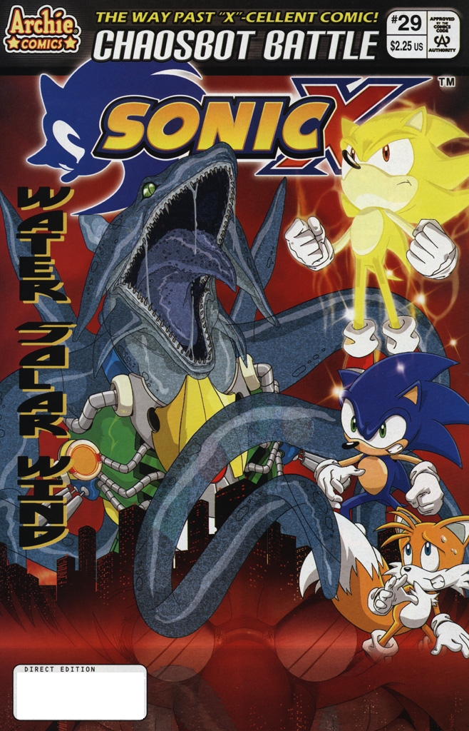 Read online Sonic X comic -  Issue #29 - 1