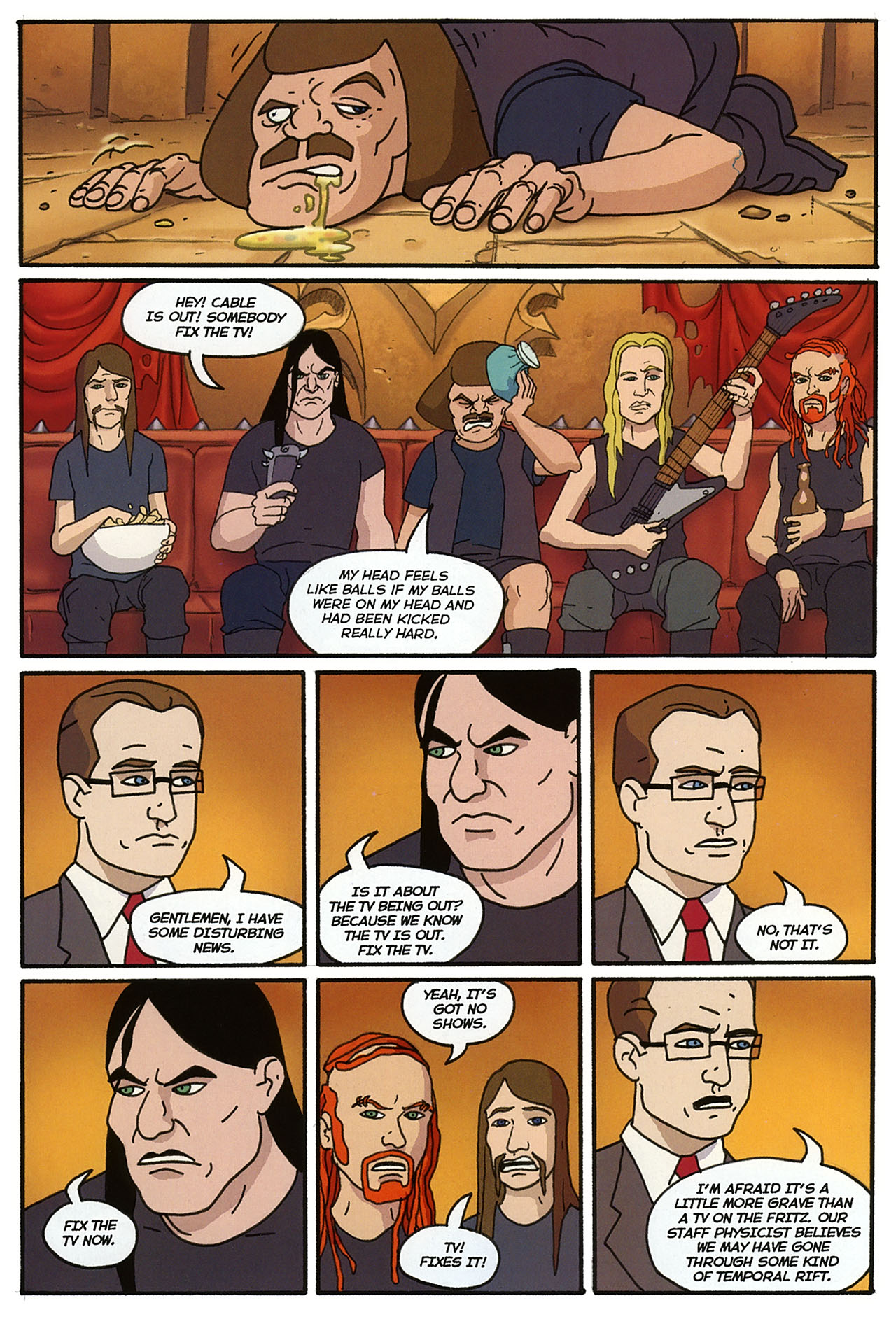 Read online Dethklok versus The Goon comic -  Issue # Full - 14