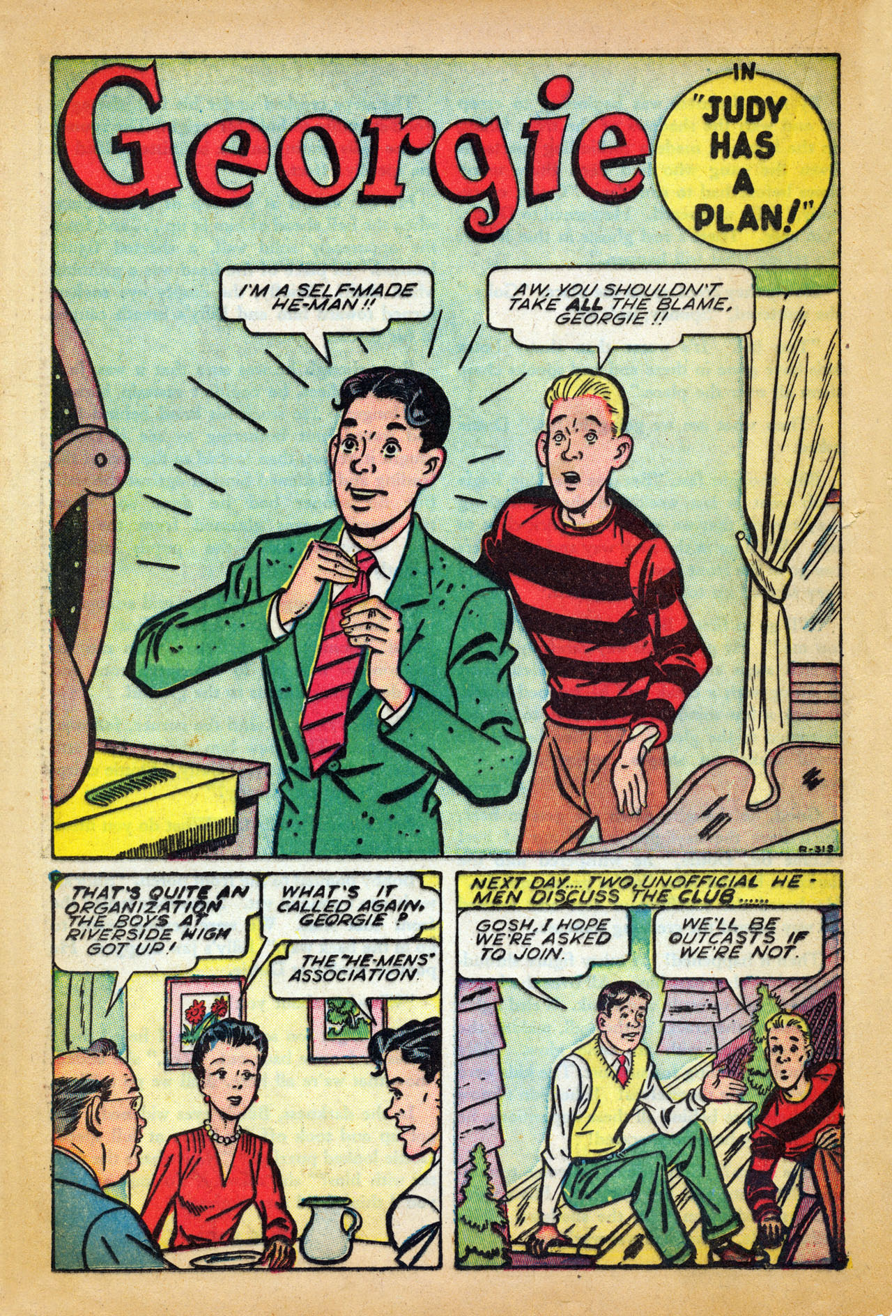 Read online Georgie Comics (1945) comic -  Issue #8 - 32