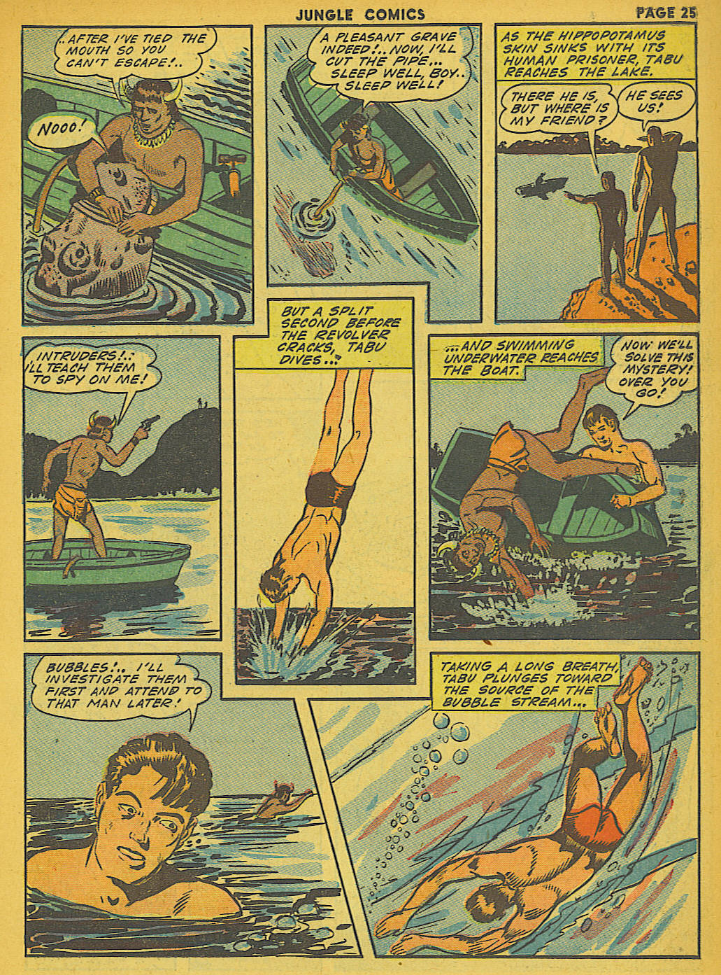 Read online Jungle Comics comic -  Issue #41 - 27