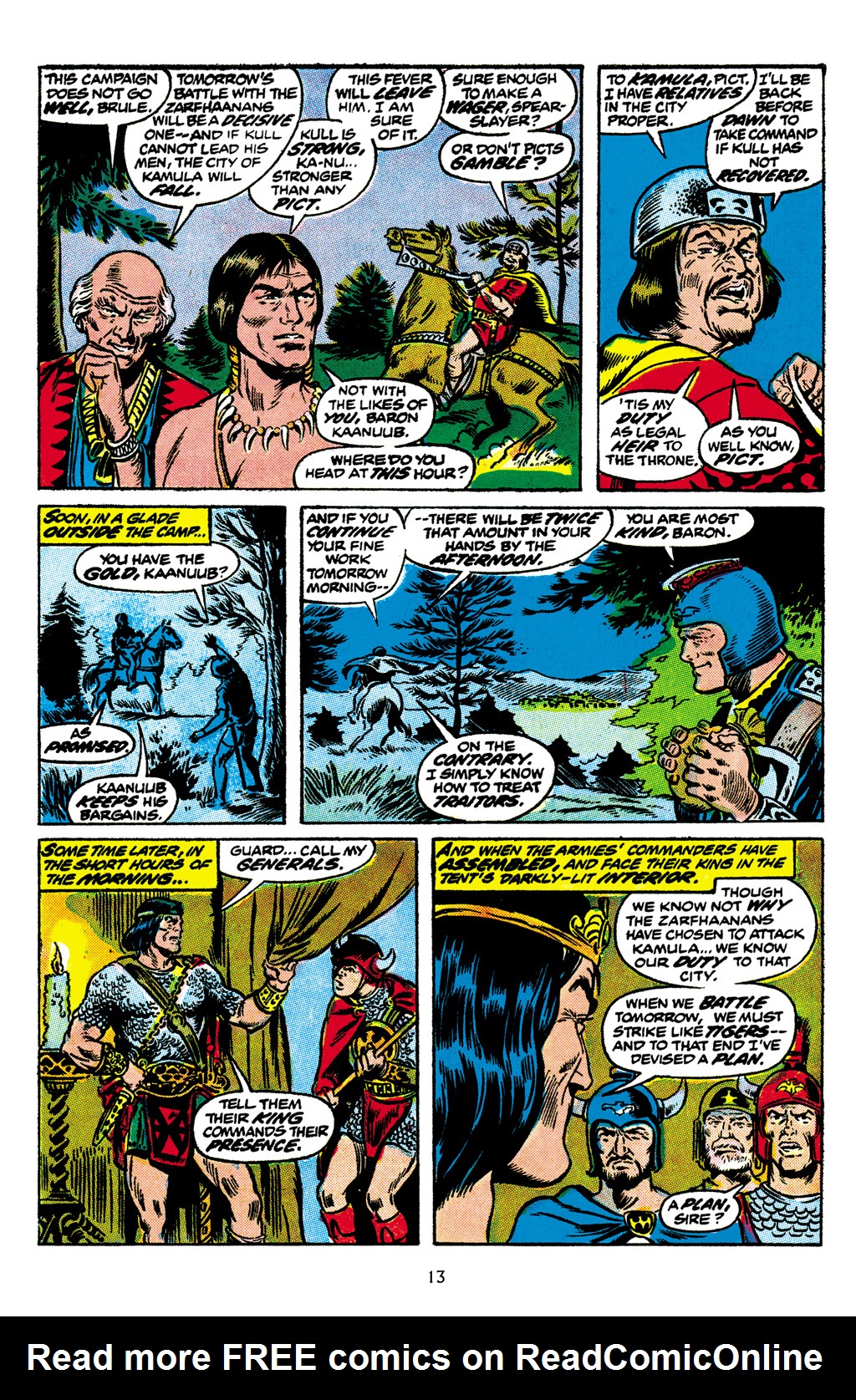 Read online The Chronicles of Kull comic -  Issue # TPB 2 (Part 1) - 14