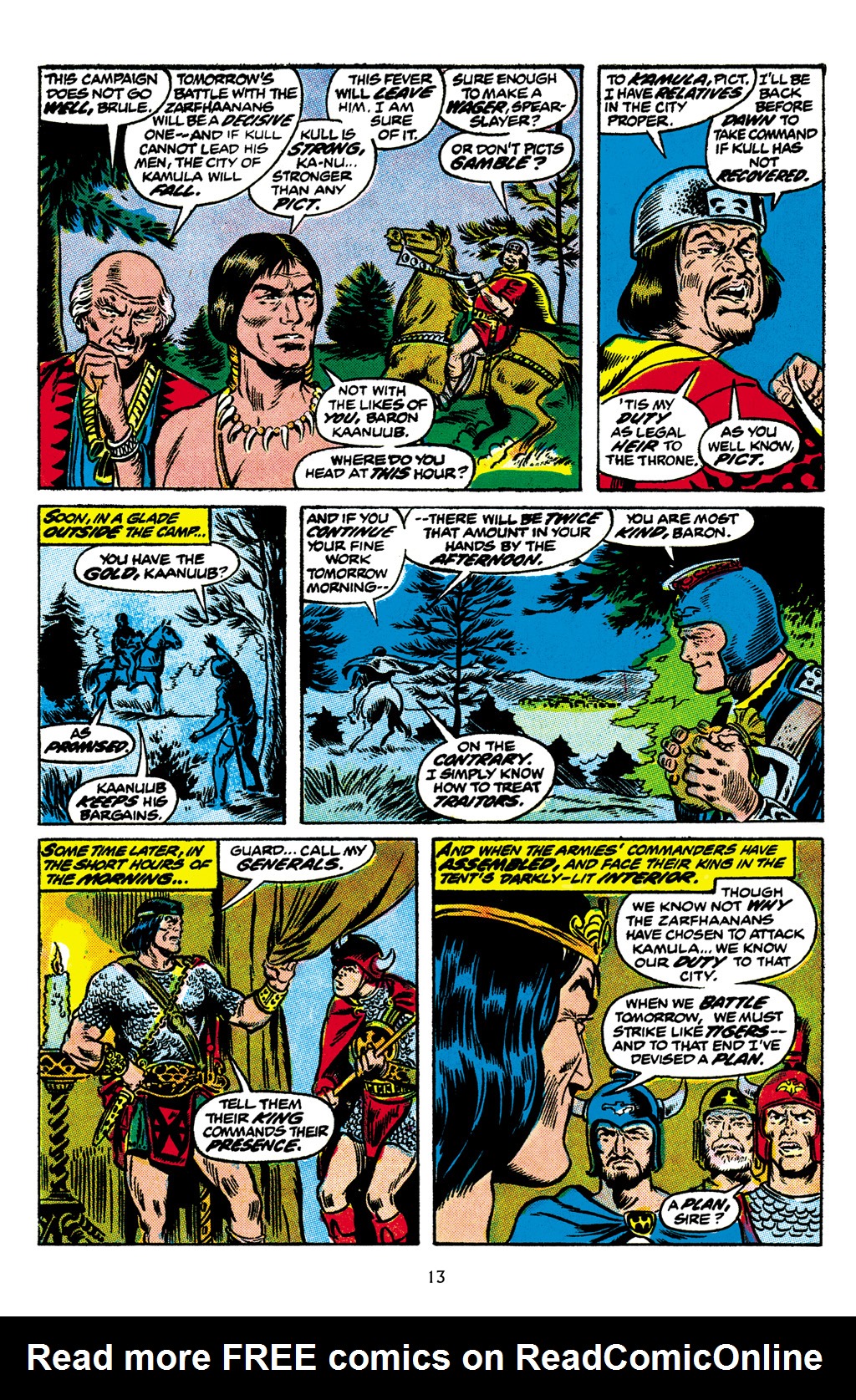 Read online The Chronicles of Kull comic -  Issue # TPB 2 (Part 1) - 14