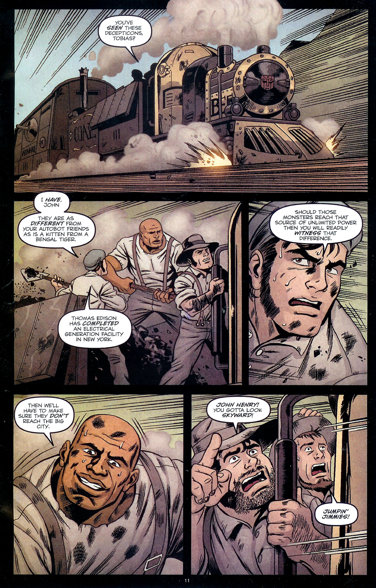 Read online The Transformers: Evolutions comic -  Issue #4 - 13