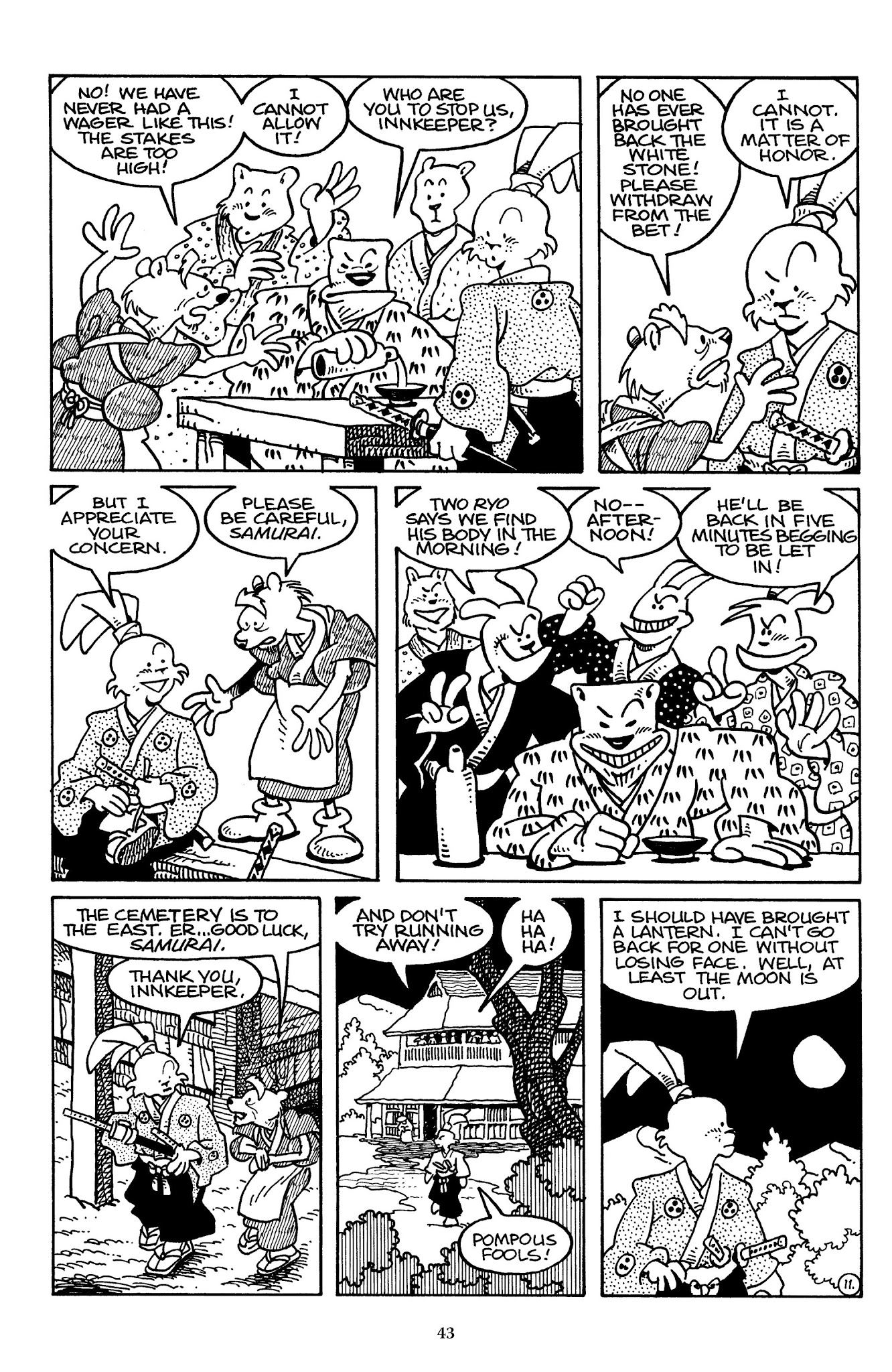 Read online The Usagi Yojimbo Saga comic -  Issue # TPB 3 - 43