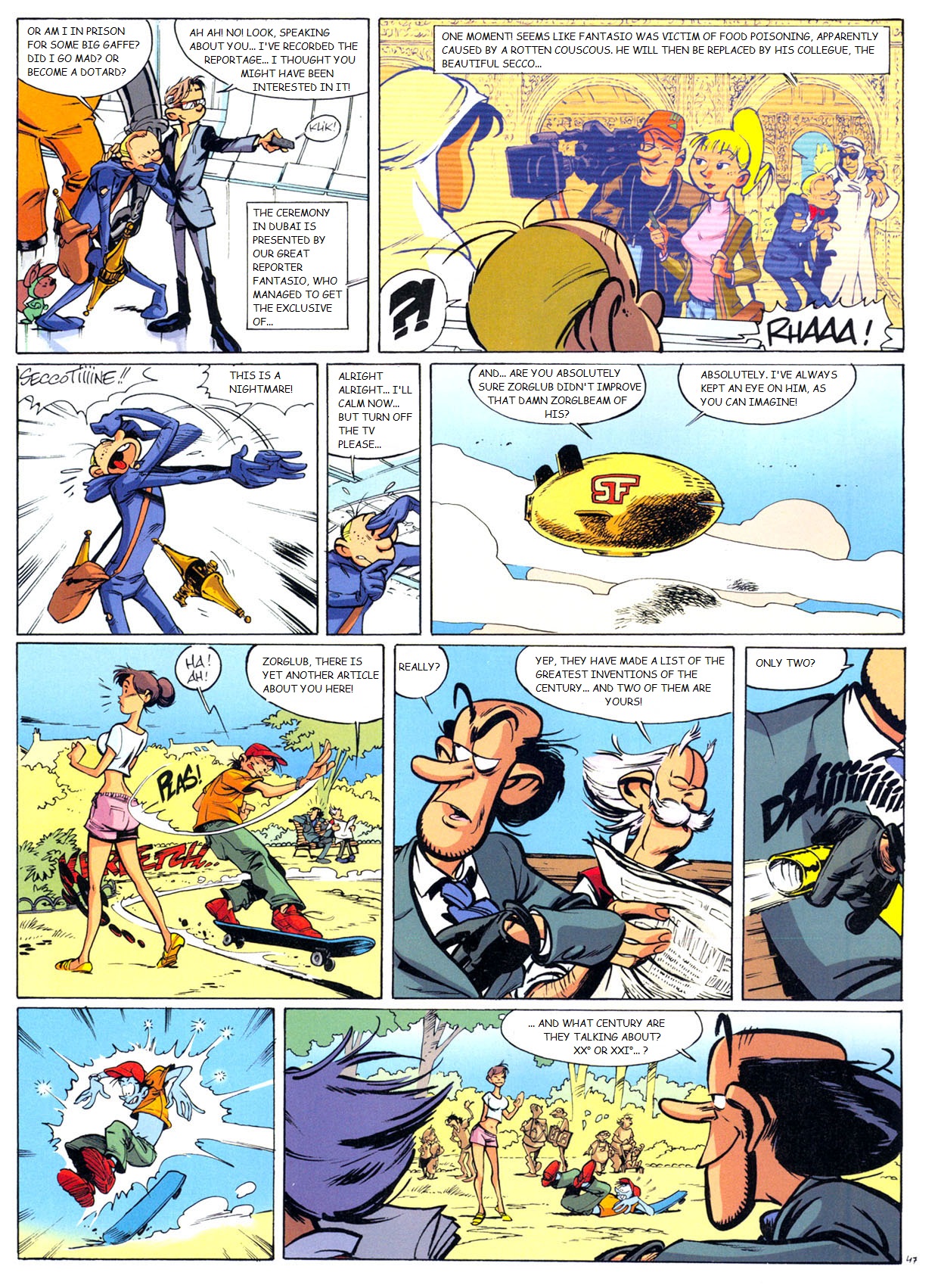 Read online Spirou & Fantasio (2009) comic -  Issue #52 - 48