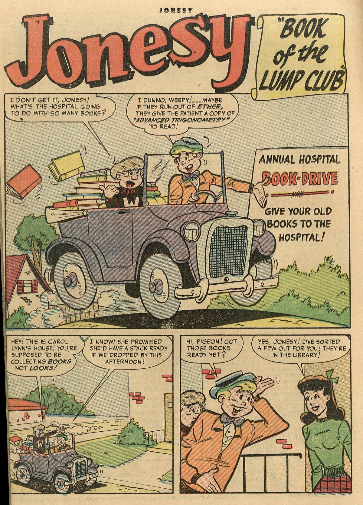 Read online Jonesy (1953) comic -  Issue #5 - 14