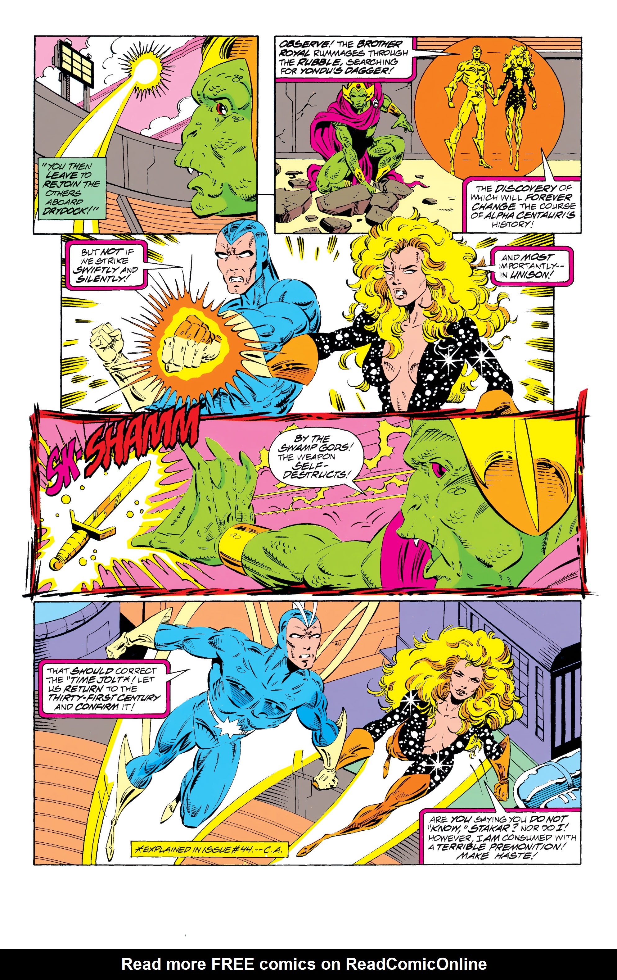 Read online Guardians of the Galaxy (1990) comic -  Issue # _TPB In The Year 3000 2 (Part 2) - 52