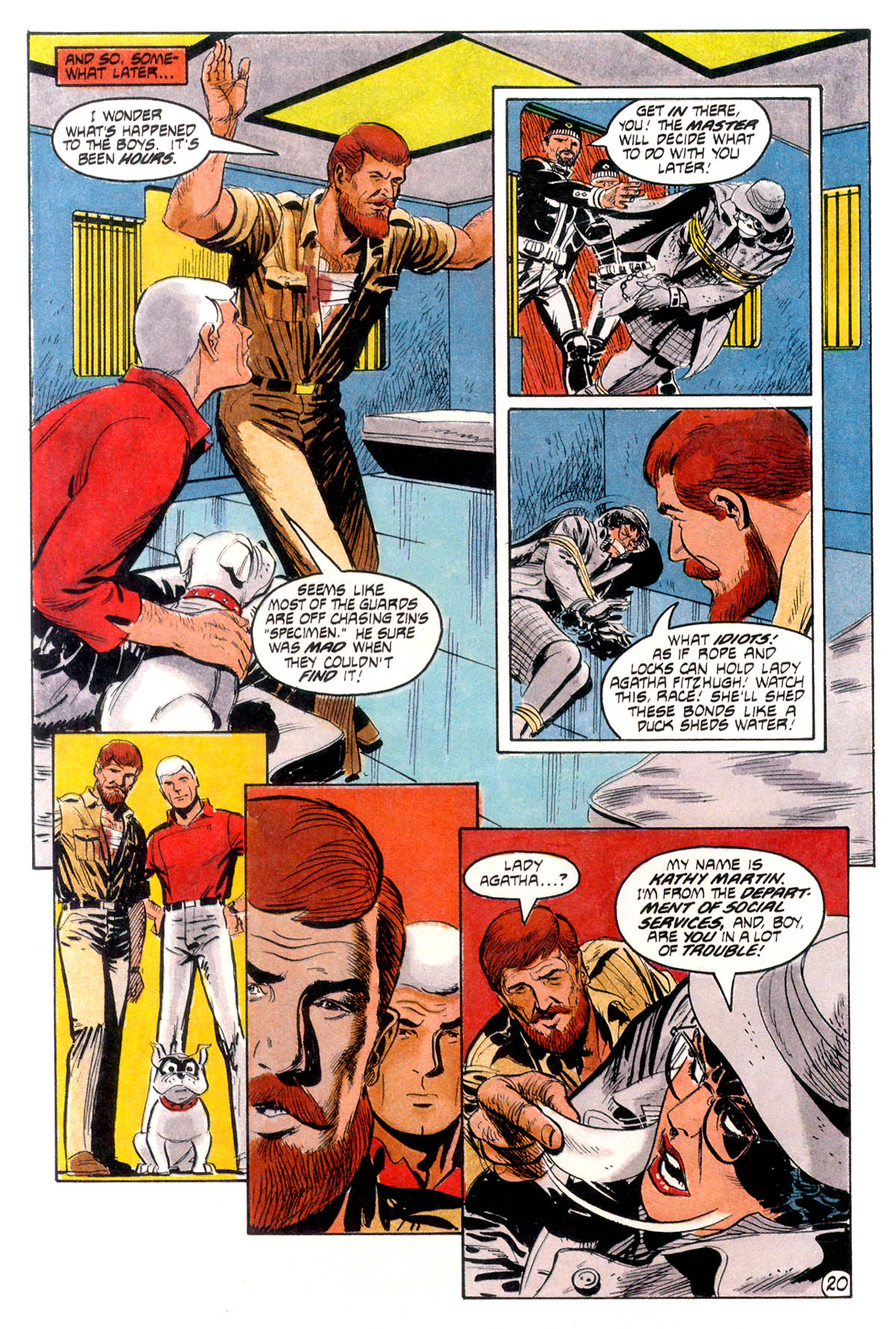 Read online Jonny Quest comic -  Issue #7 - 23