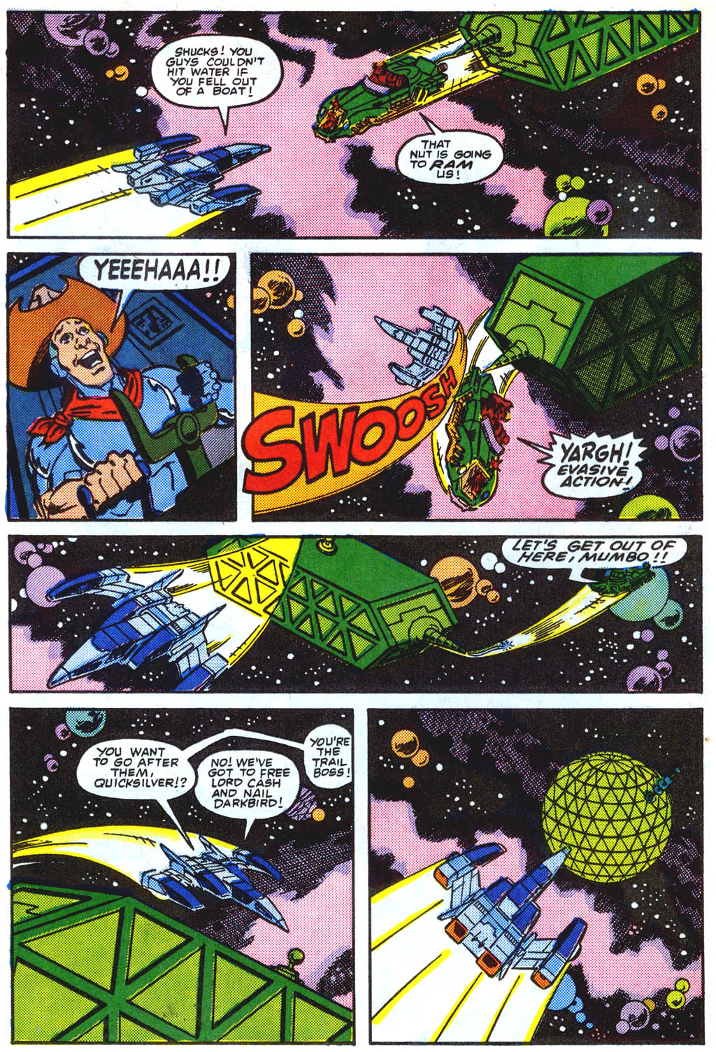 Read online SilverHawks comic -  Issue #7 - 13