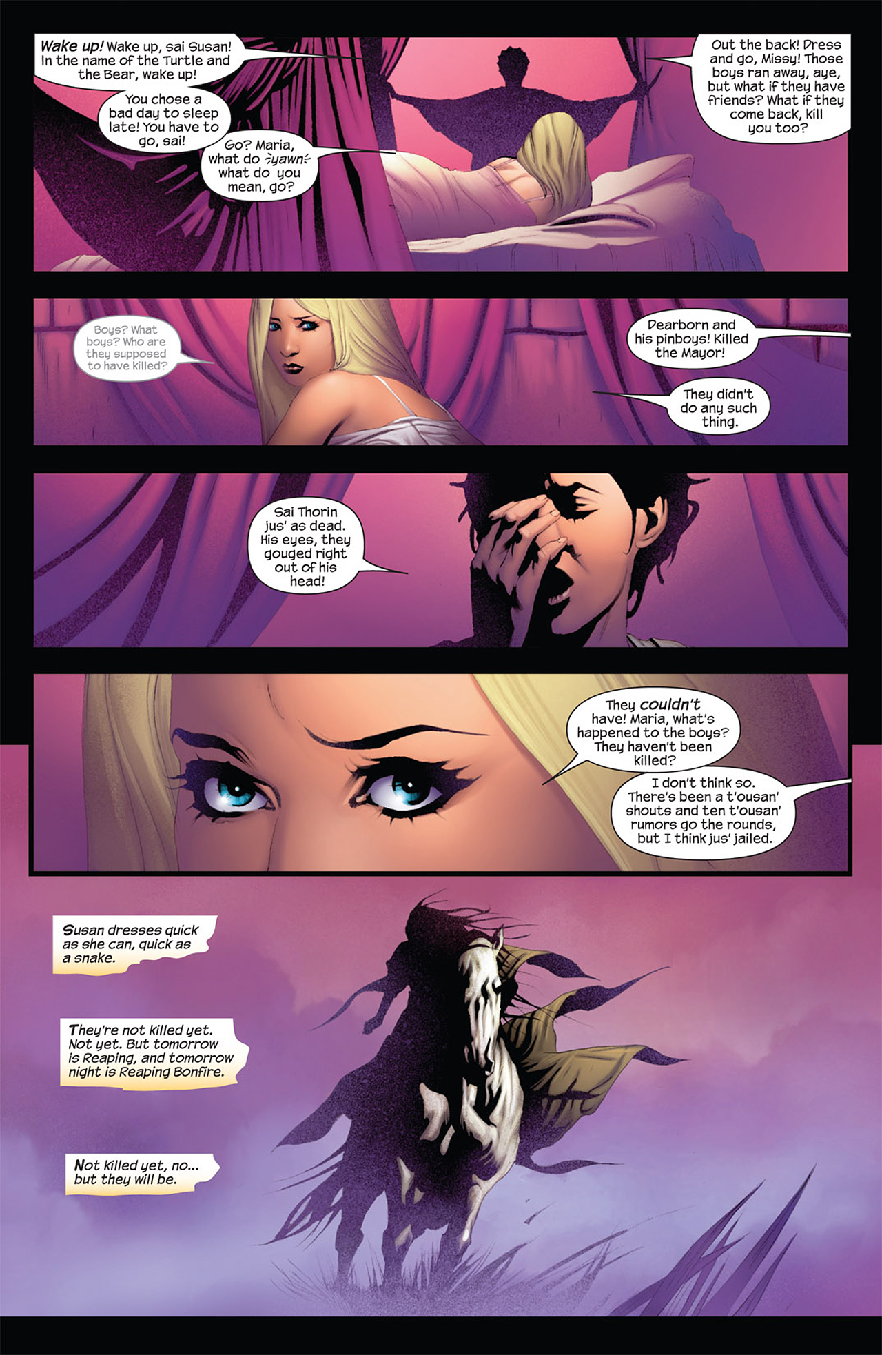 Read online Dark Tower: The Gunslinger Born comic -  Issue #6 - 15