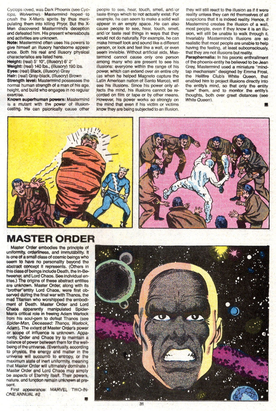 The Official Handbook of the Marvel Universe Deluxe Edition issue 8 - Page 33