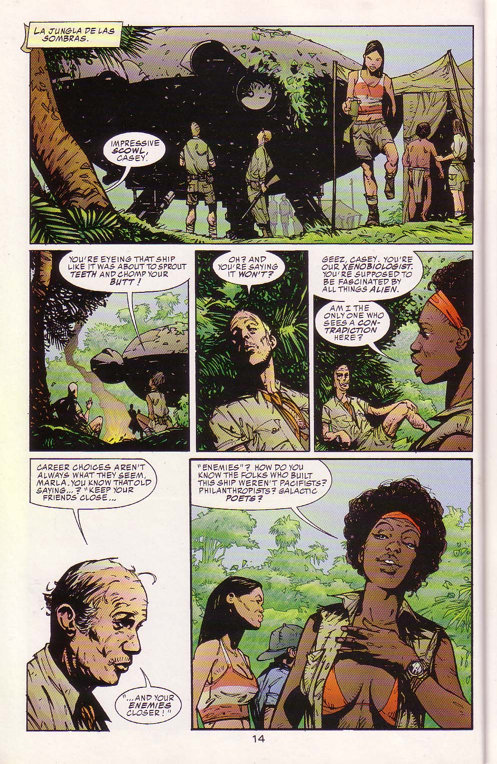 Superman vs. Predator issue 1 - Page 16
