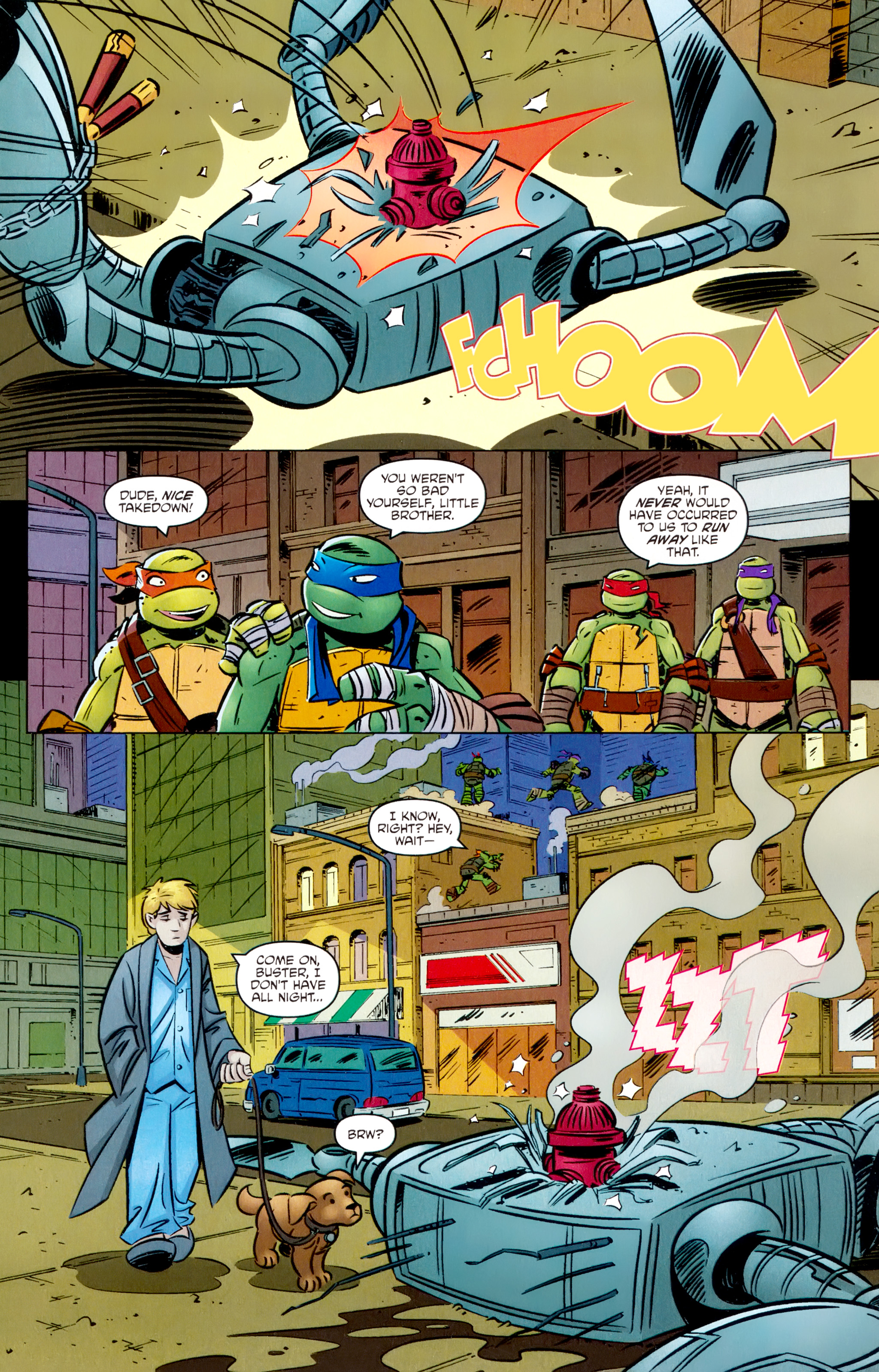 Read online Teenage Mutant Ninja Turtles New Animated Adventures Free Comic Book Day comic -  Issue # Full - 23