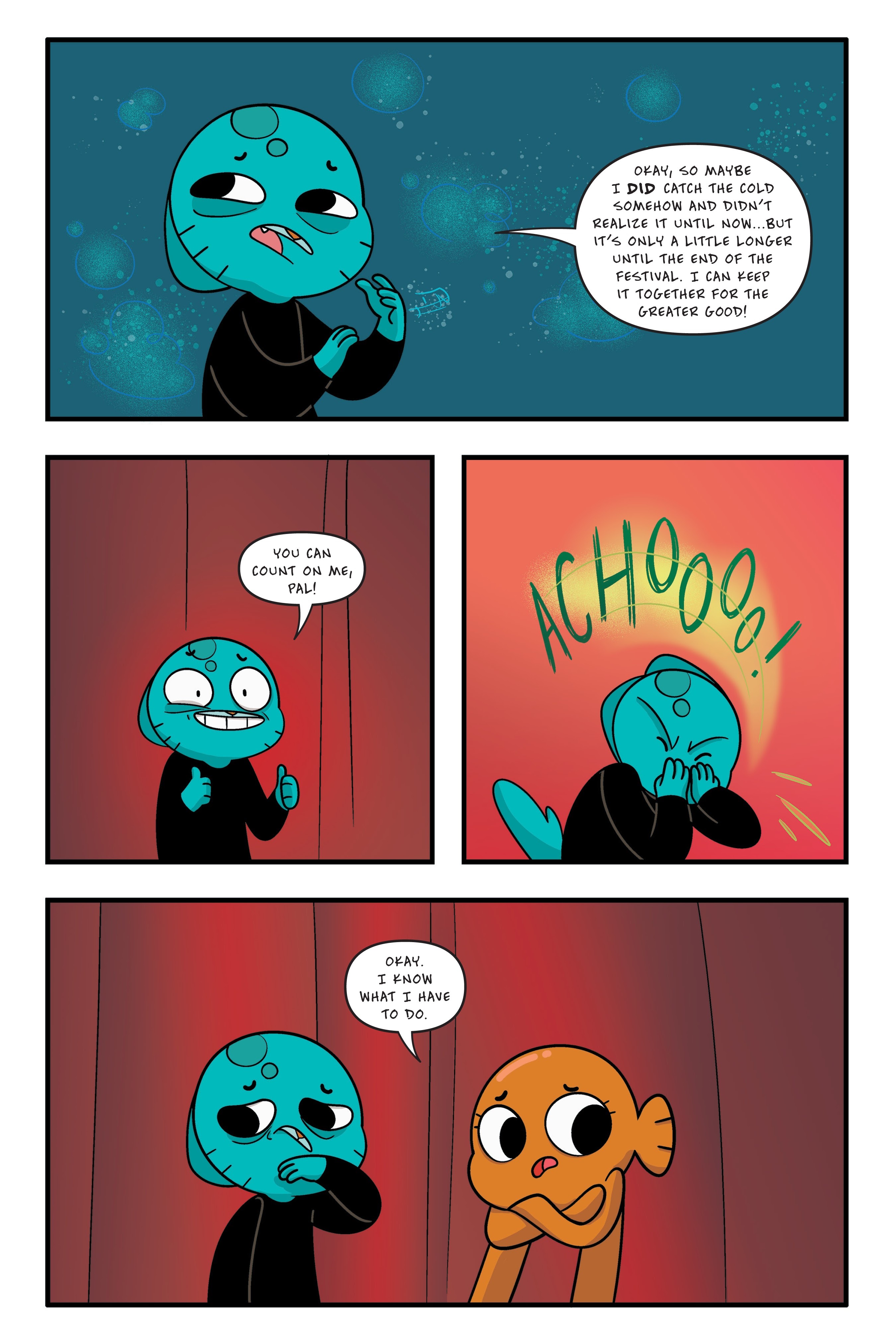 Read online The Amazing World of Gumball: Midsummer Nightmare comic -  Issue # TPB - 121