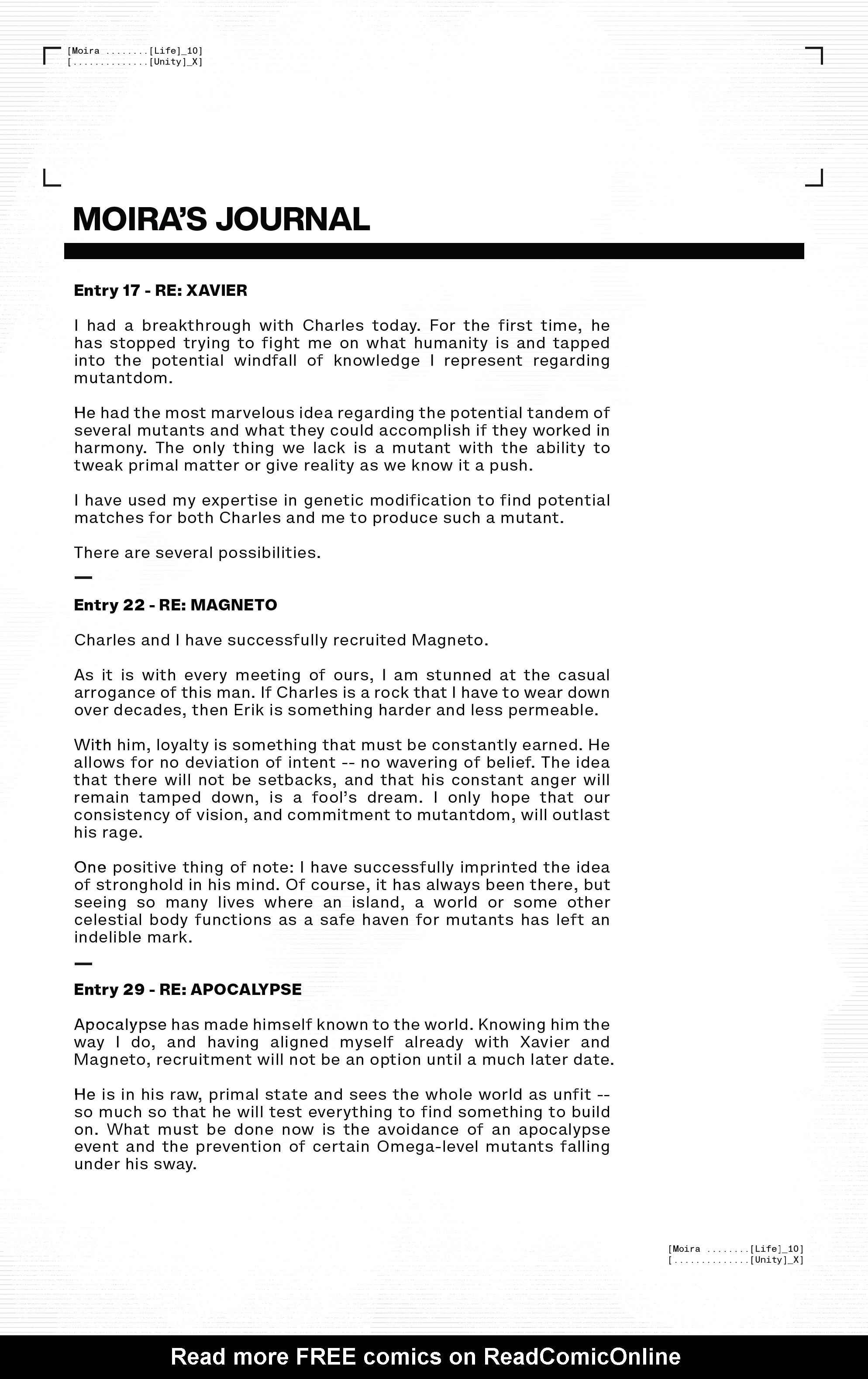 Read online Powers of X comic -  Issue #6 - 31