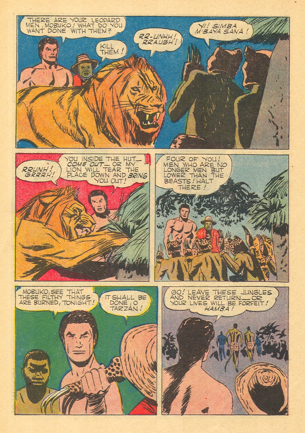 Read online Tarzan (1948) comic -  Issue #126 - 28