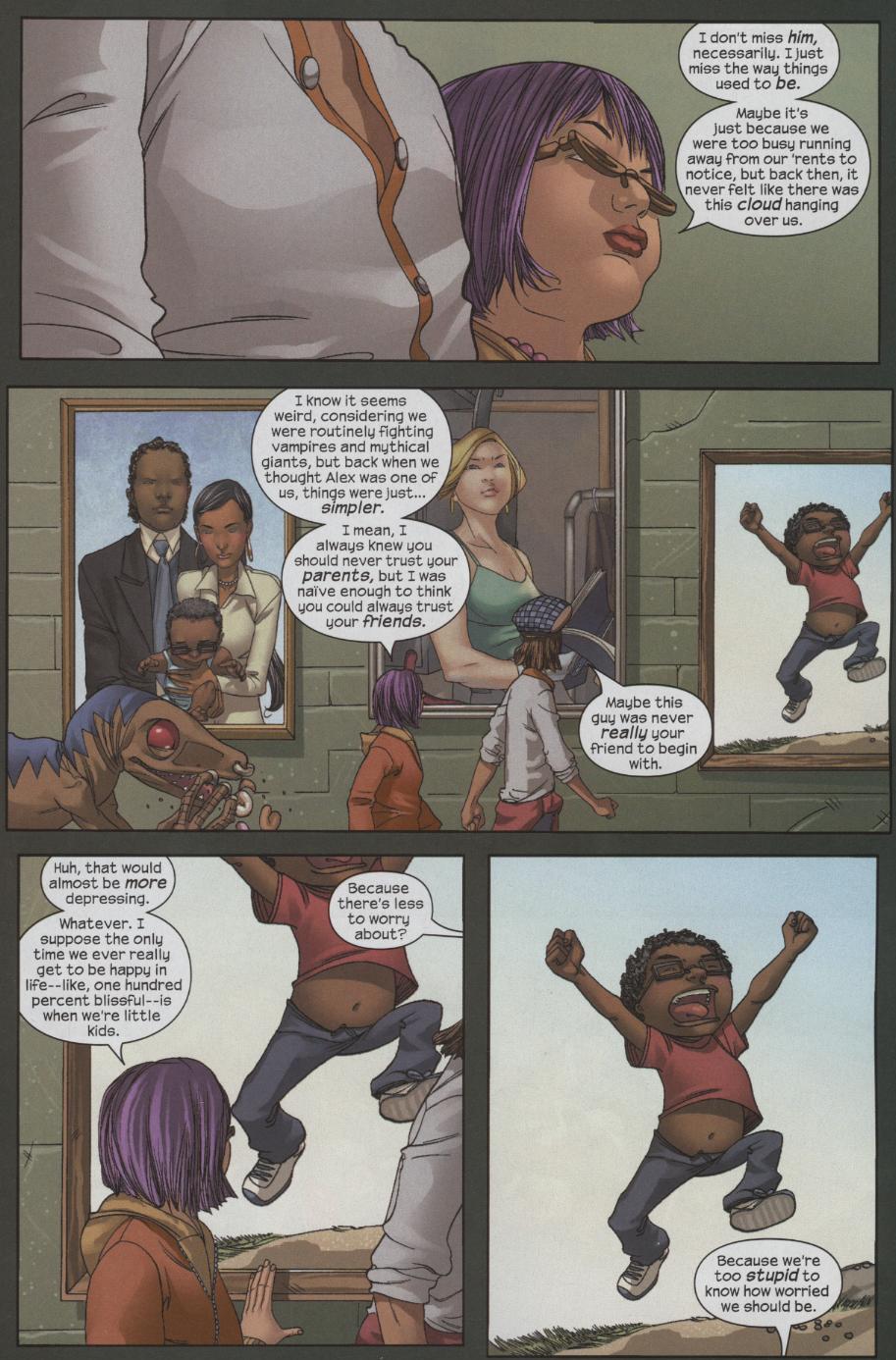 Read online Runaways (2005) comic -  Issue #14 - 11