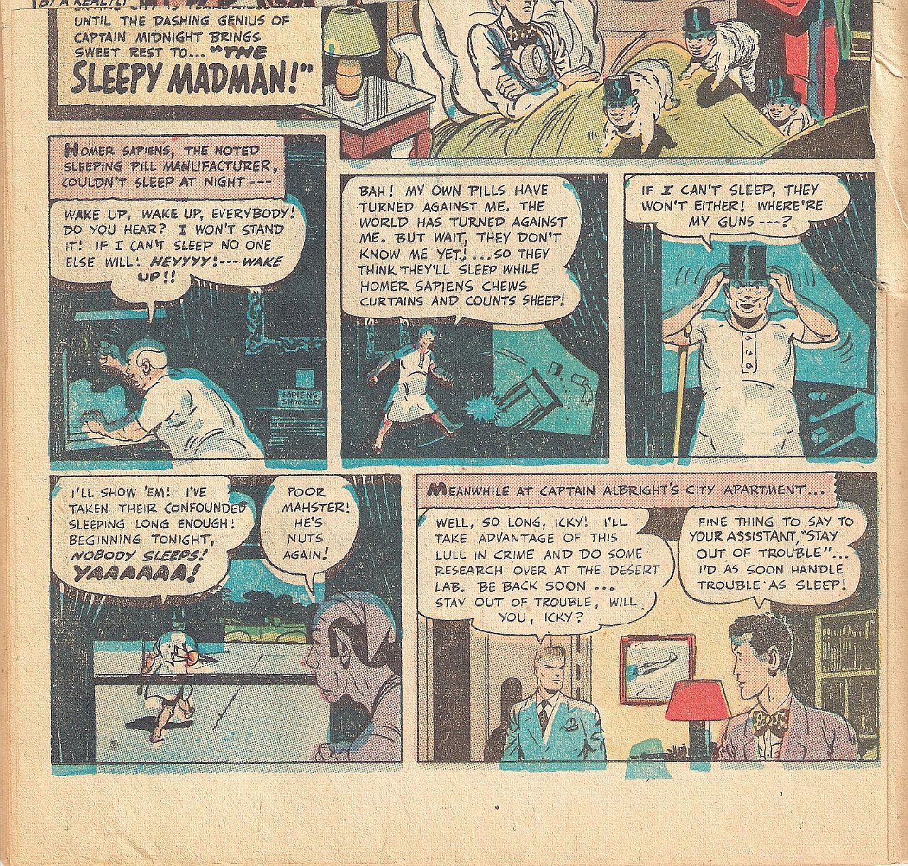 Read online Captain Midnight (1942) comic -  Issue #39 - 27