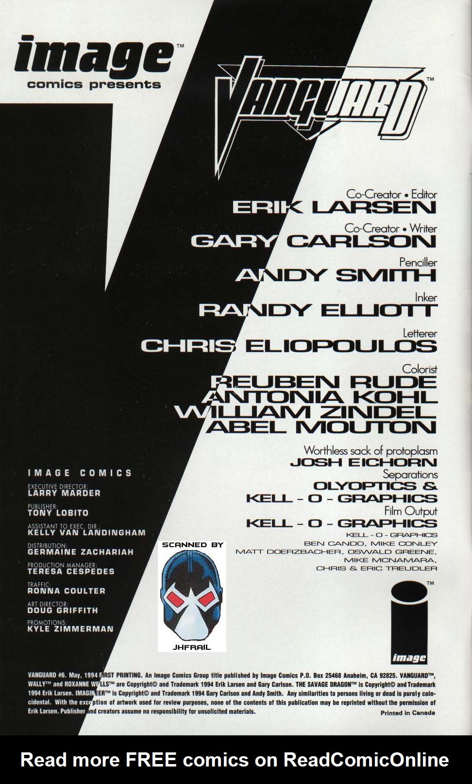 Read online Vanguard (1993) comic -  Issue #6 - 2