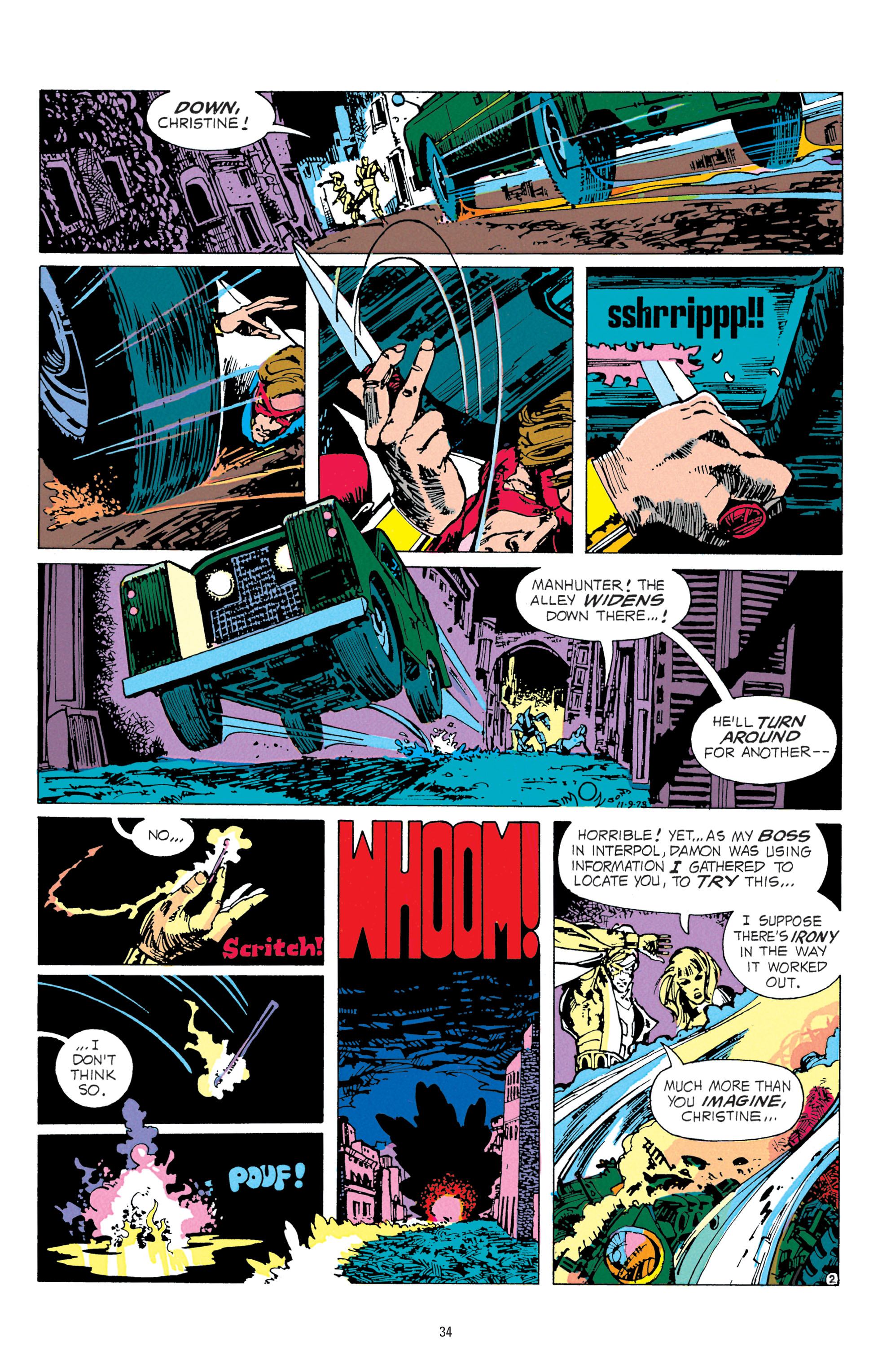 Read online Manhunter by Archie Goodwin and Walter Simonson Deluxe Edition comic -  Issue # TPB - 34