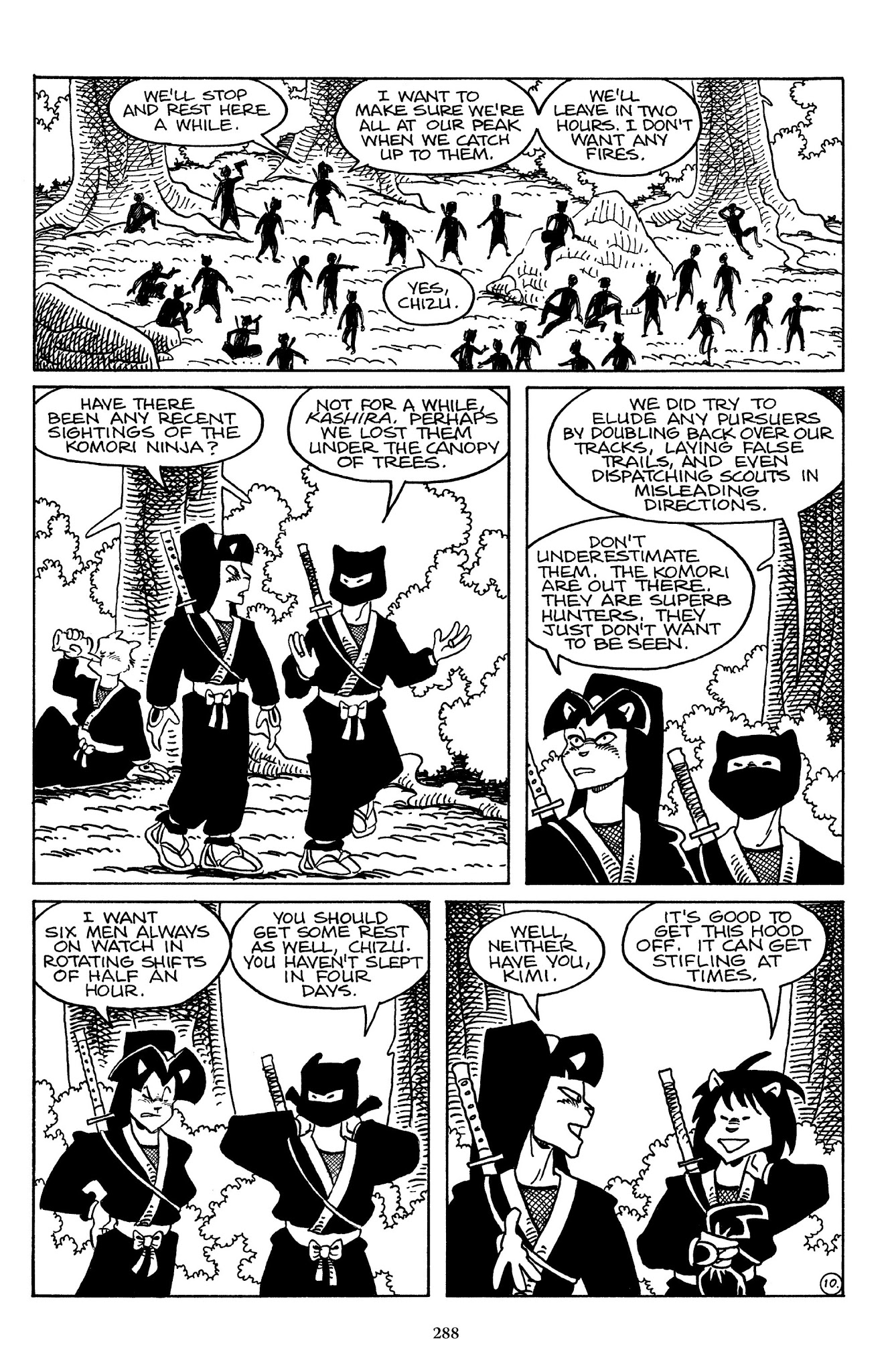 Read online The Usagi Yojimbo Saga comic -  Issue # TPB 3 - 285