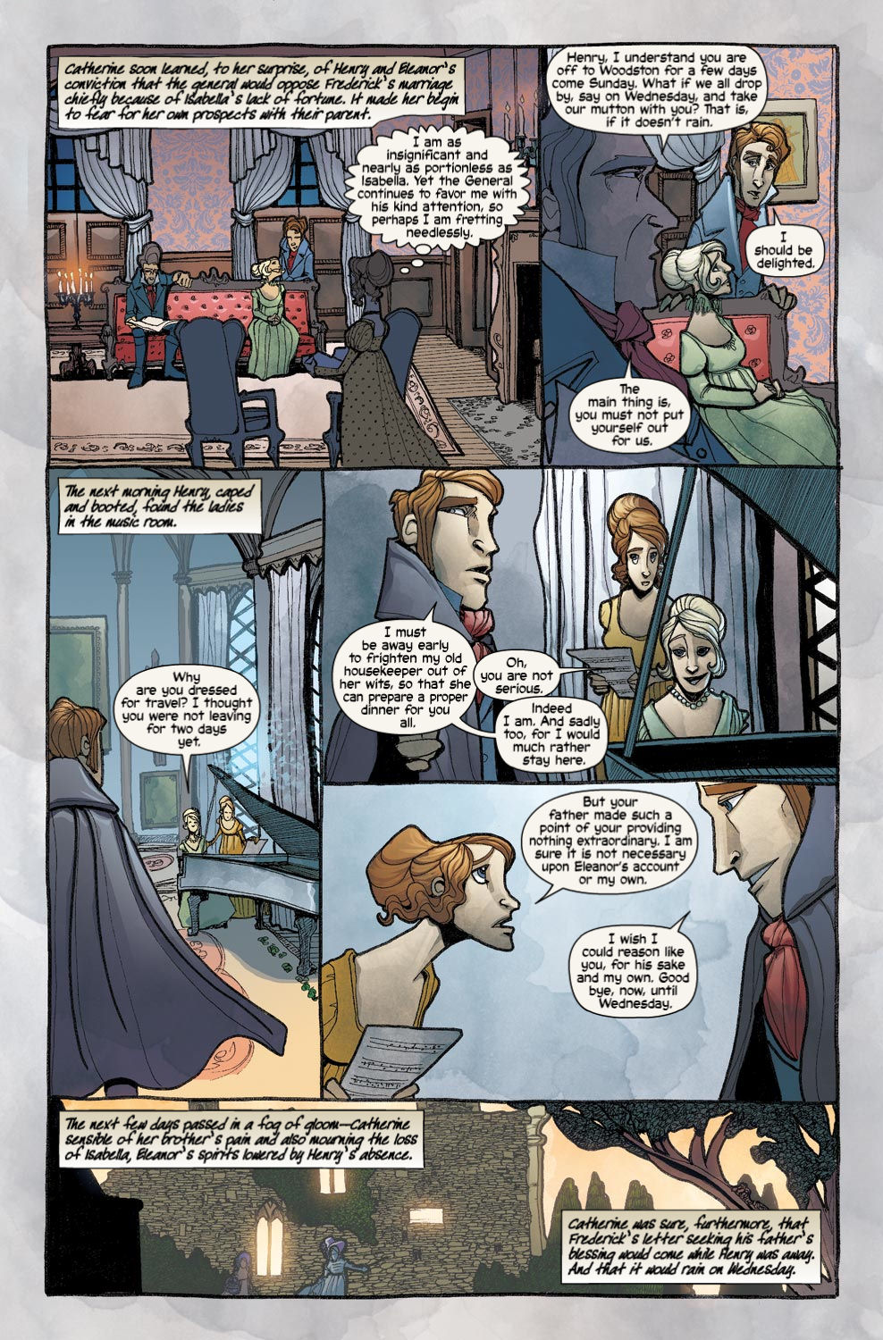 Read online Northanger Abbey comic -  Issue #5 - 7