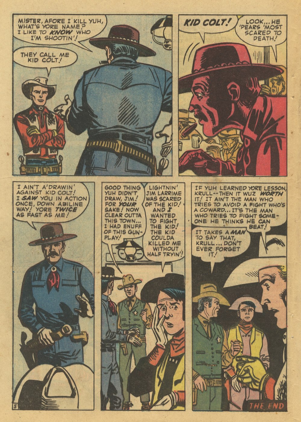Read online Kid Colt Outlaw comic -  Issue #81 - 32