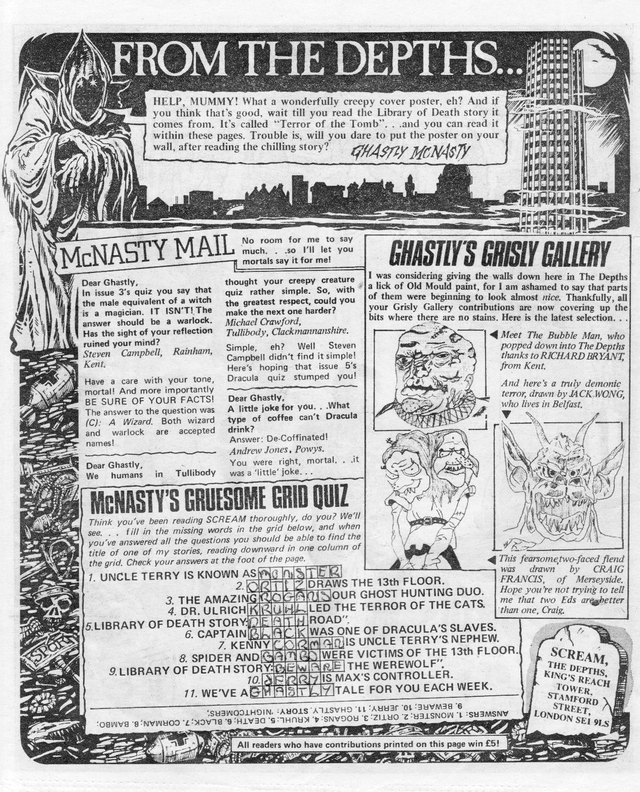 Read online Scream! (1984) comic -  Issue #12 - 2