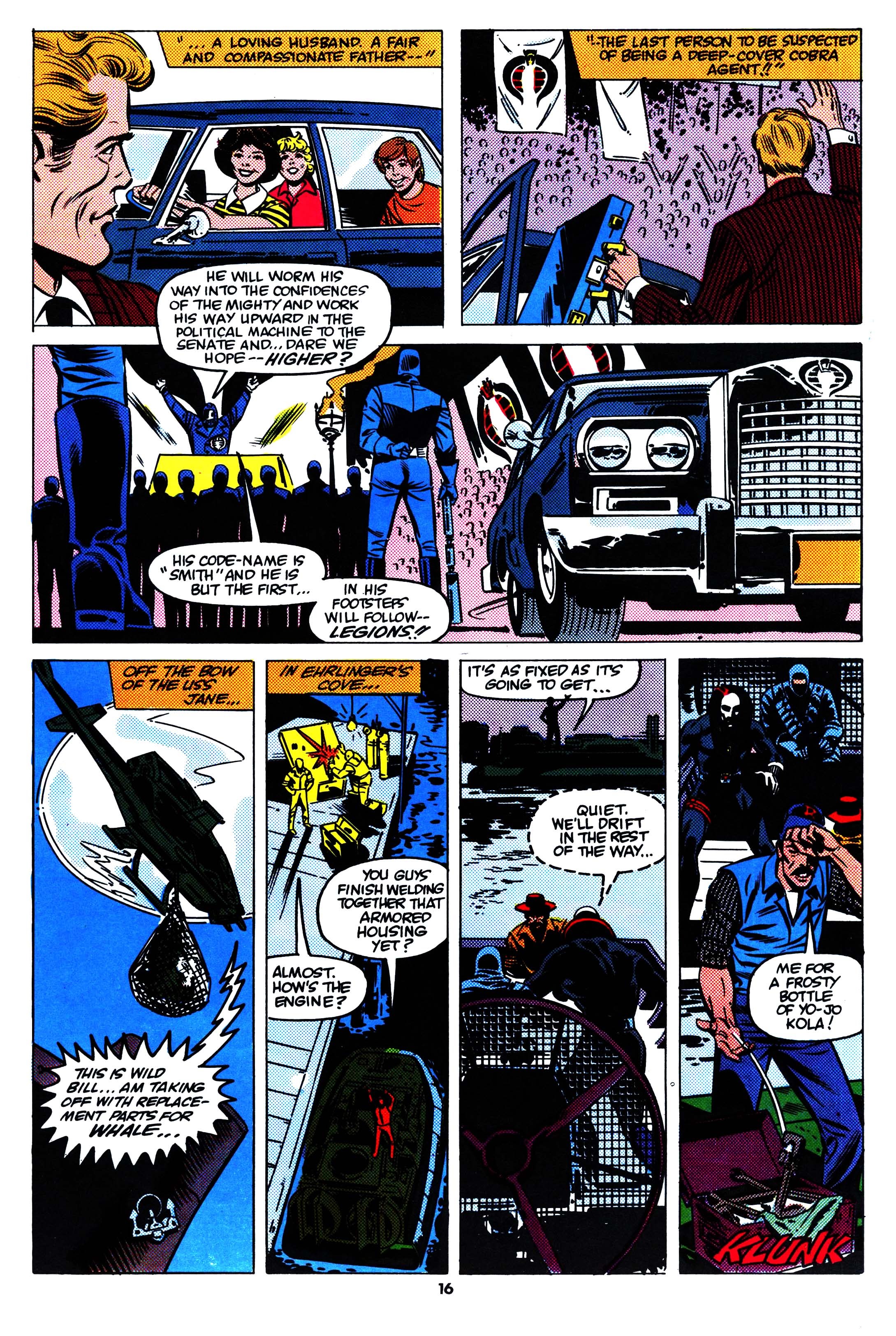 Read online Action Force comic -  Issue #17 - 16