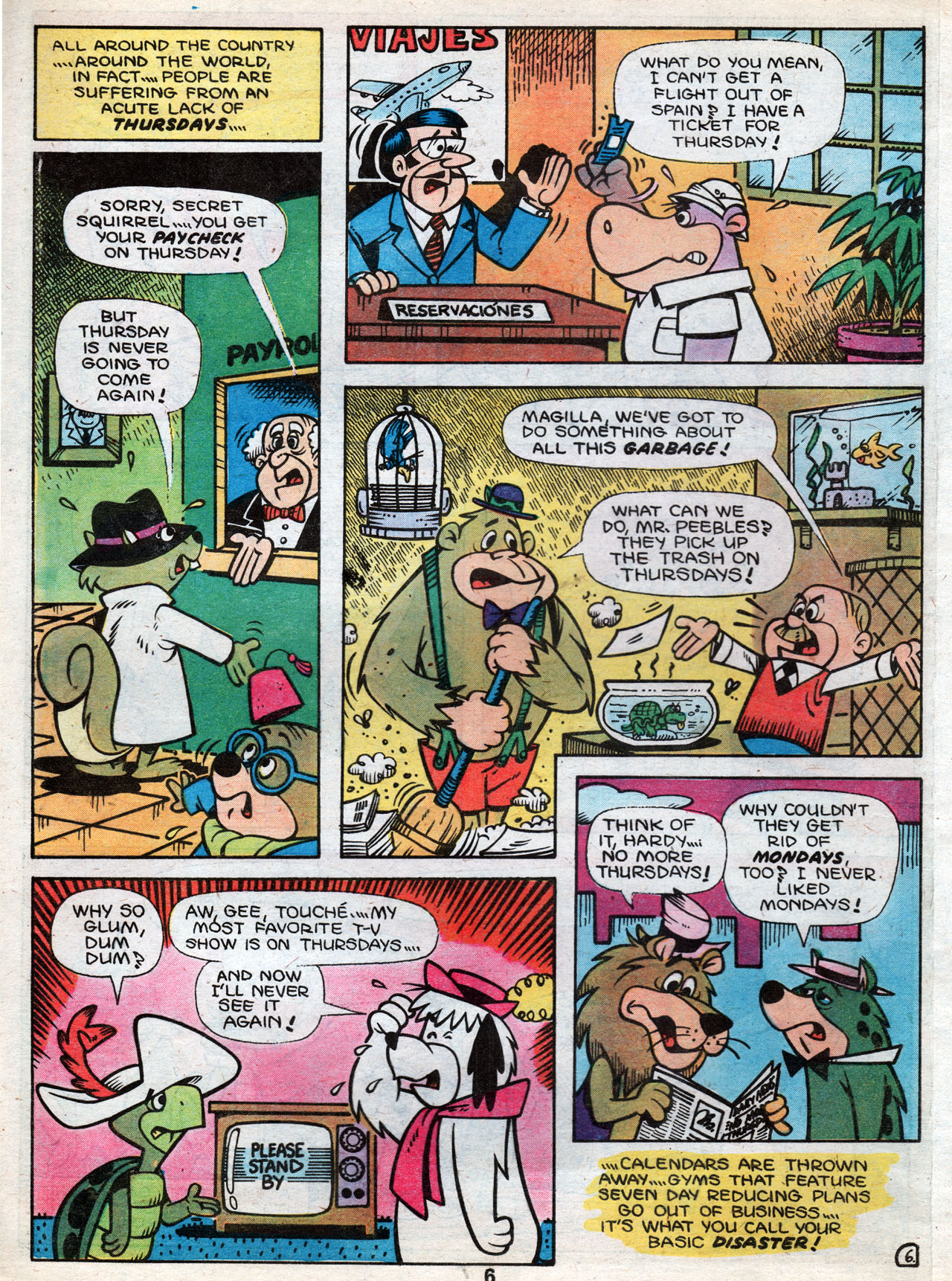 Read online Flintstones Visits Laff-A-Lympics comic -  Issue # Full - 8