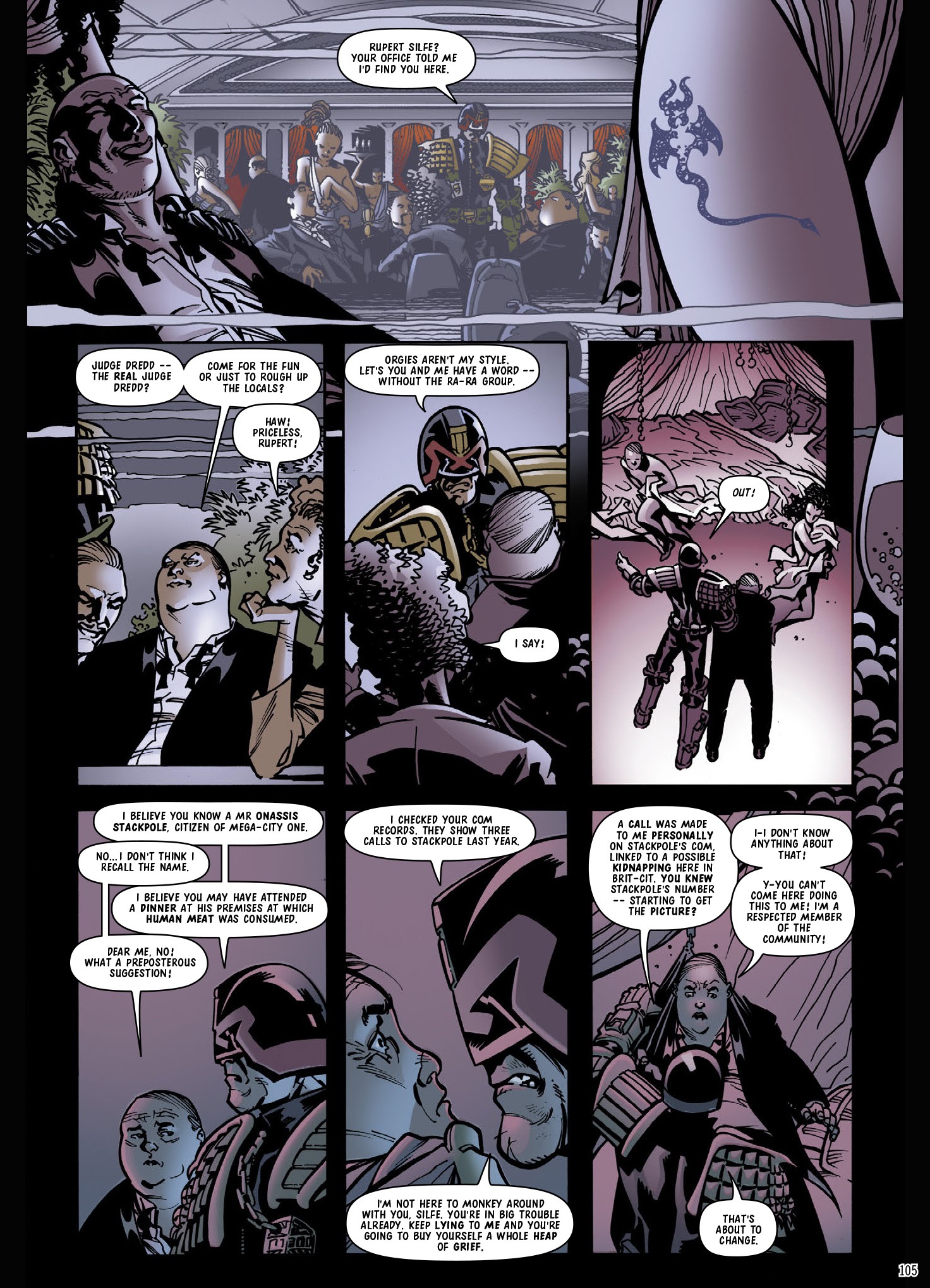 Read online Judge Dredd: The Complete Case Files comic -  Issue # TPB 37 (Part 2) - 8