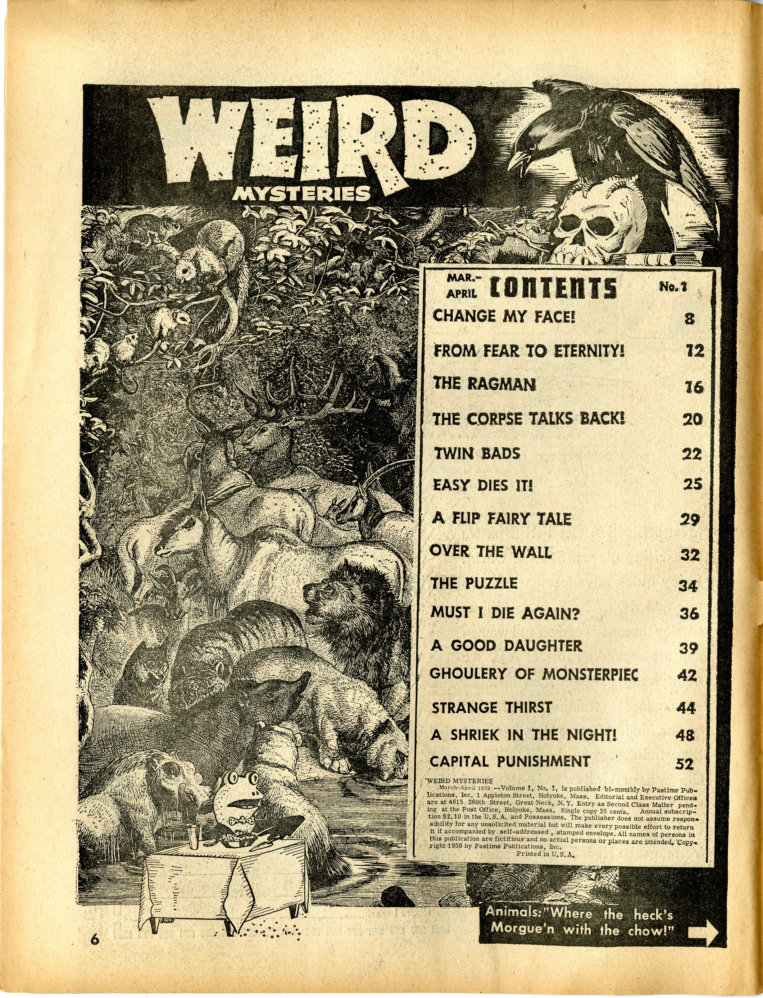 Read online Weird Mysteries comic -  Issue # Full - 6