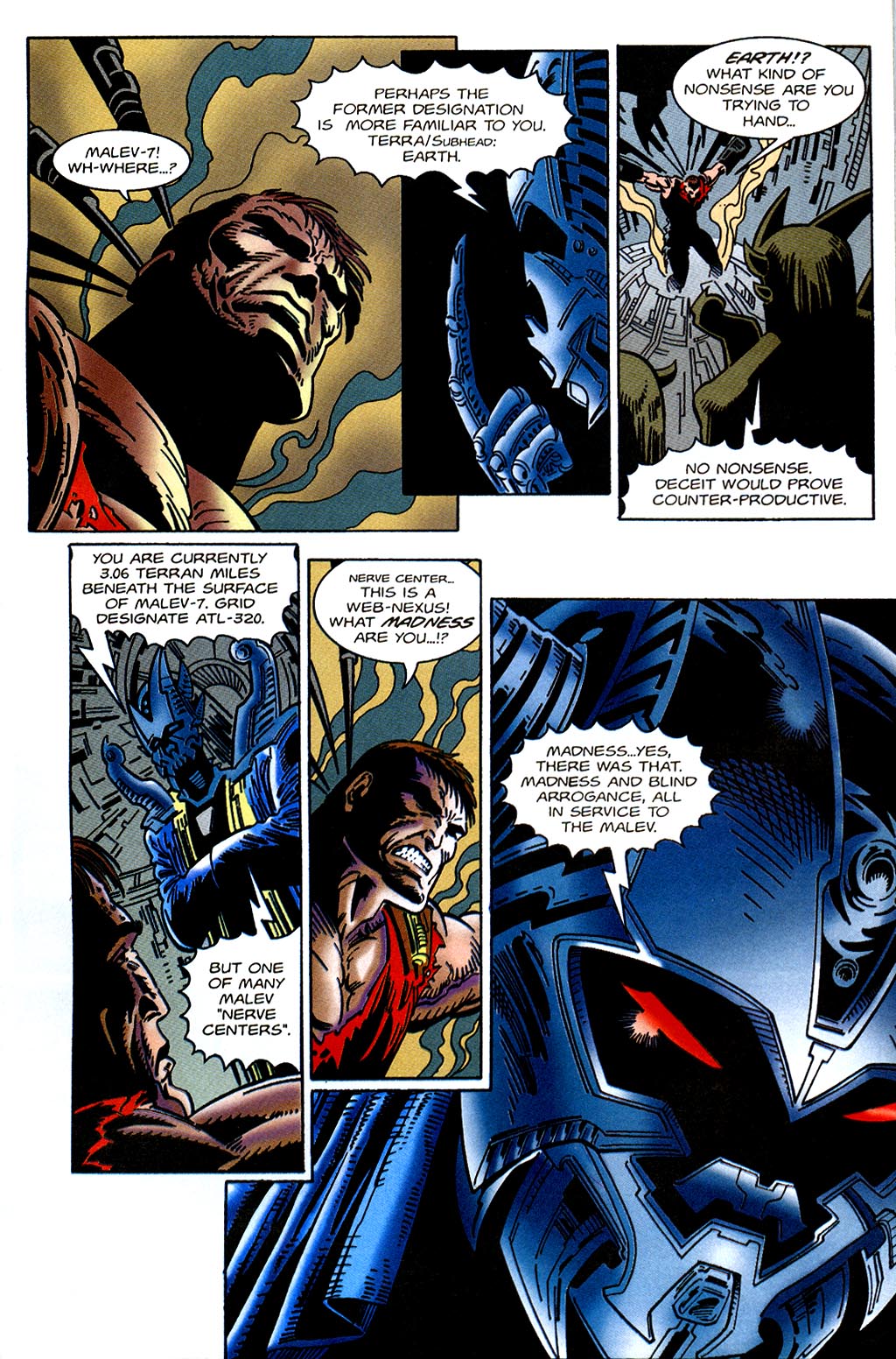 Read online Magnus Robot Fighter (1991) comic -  Issue #61 - 4