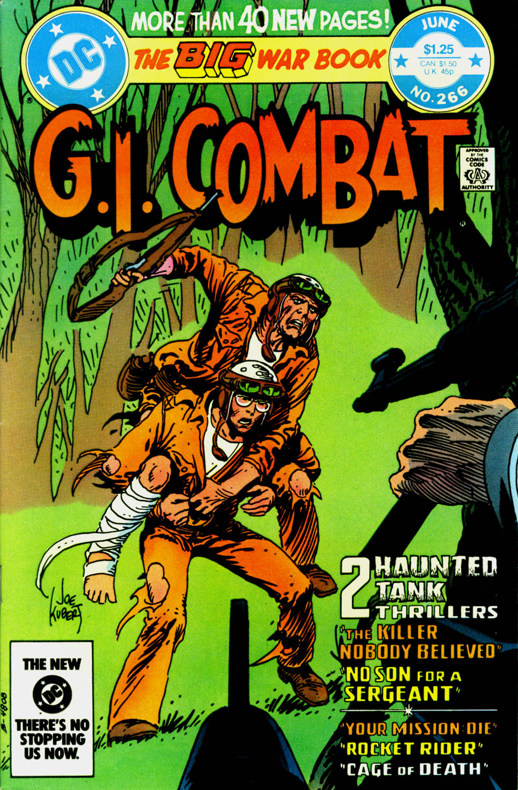 Read online G.I. Combat (1952) comic -  Issue #266 - 1