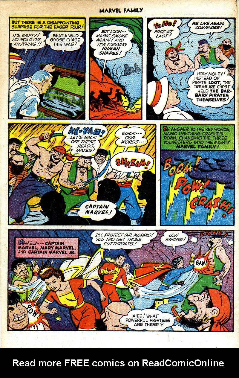 Read online The Marvel Family comic -  Issue #72 - 6