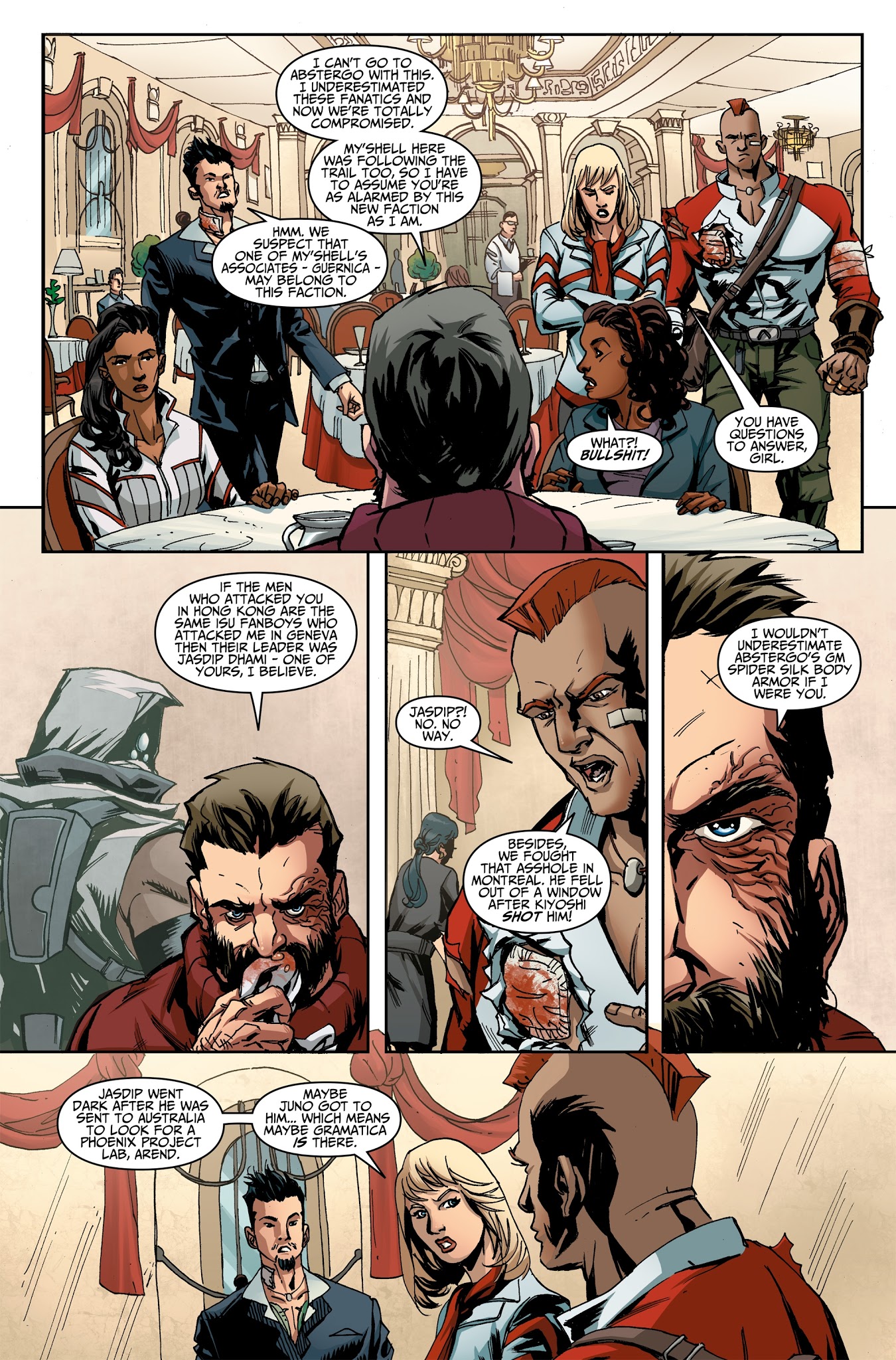 Read online Assassin's Creed: Uprising comic -  Issue #5 - 9