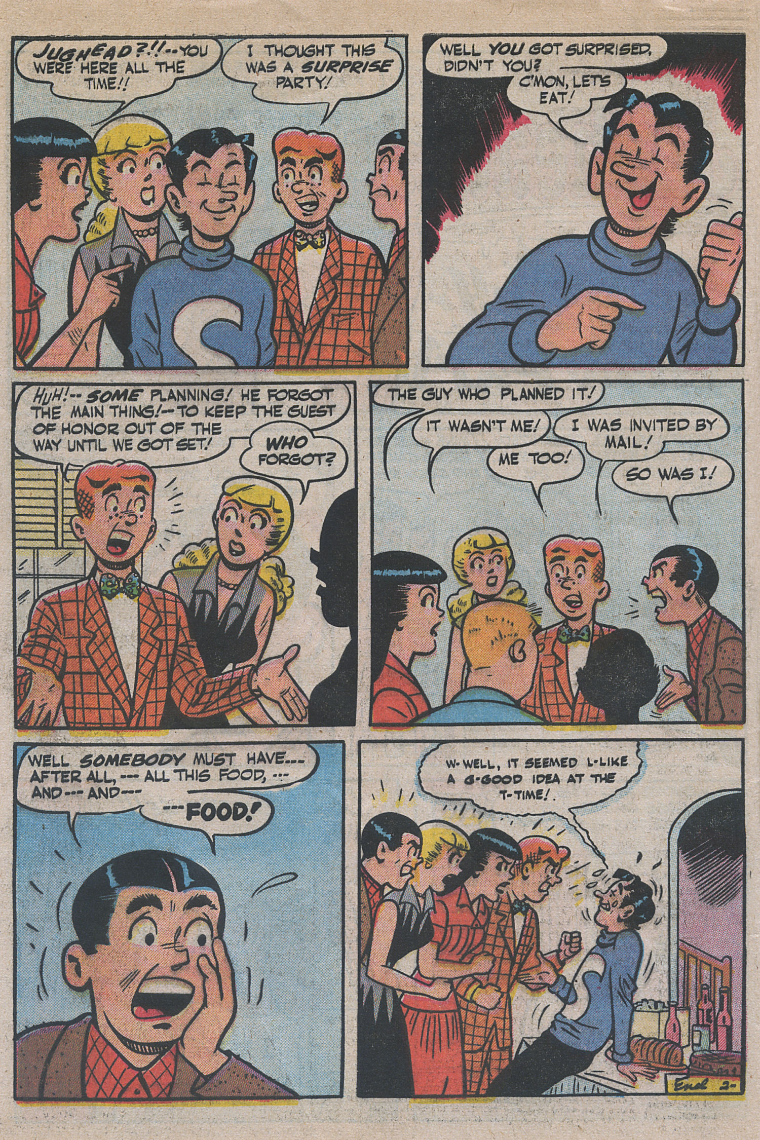 Read online Archie's Pal Jughead comic -  Issue #20 - 34