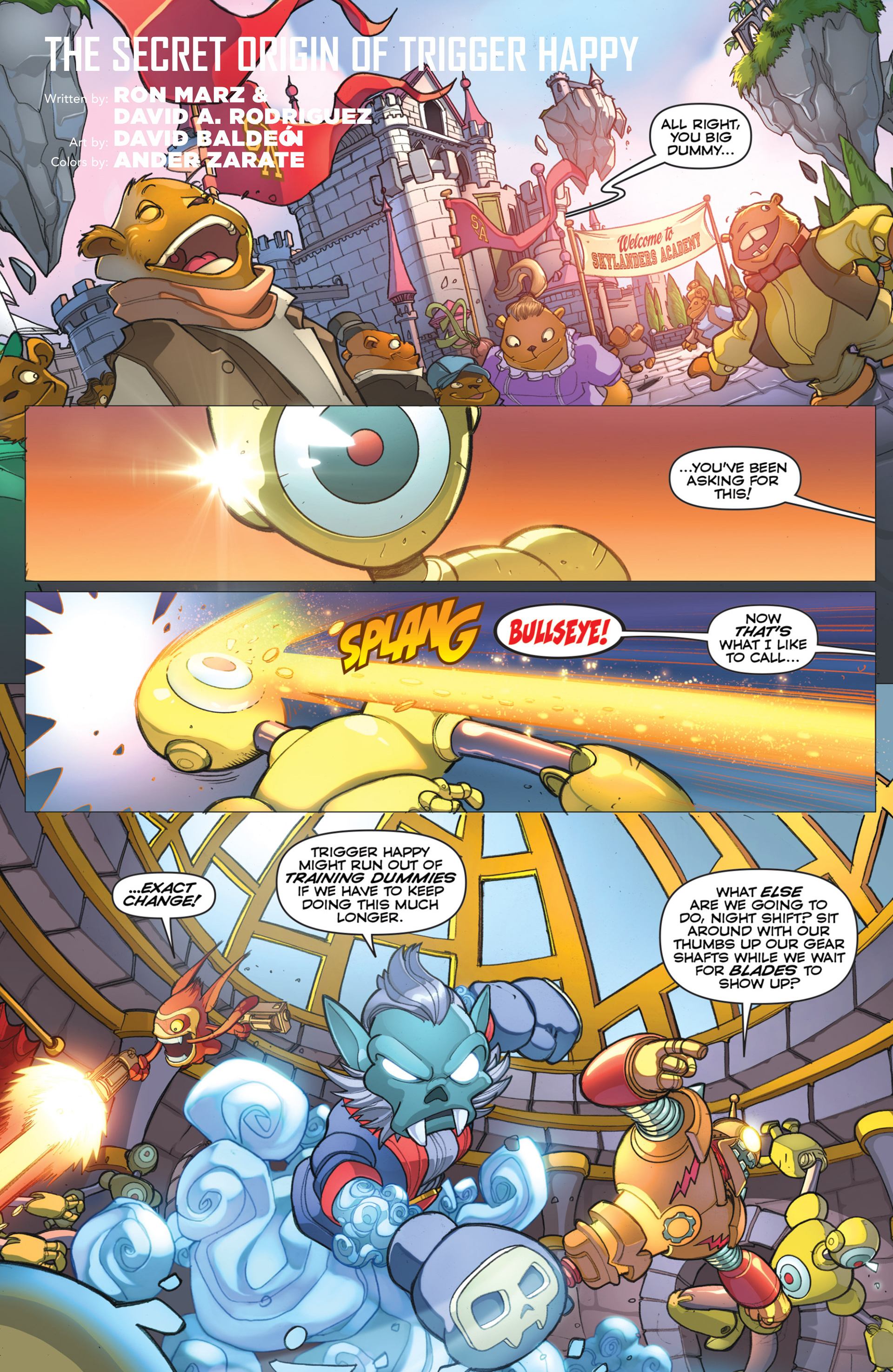 Read online Skylanders comic -  Issue #1 - 19